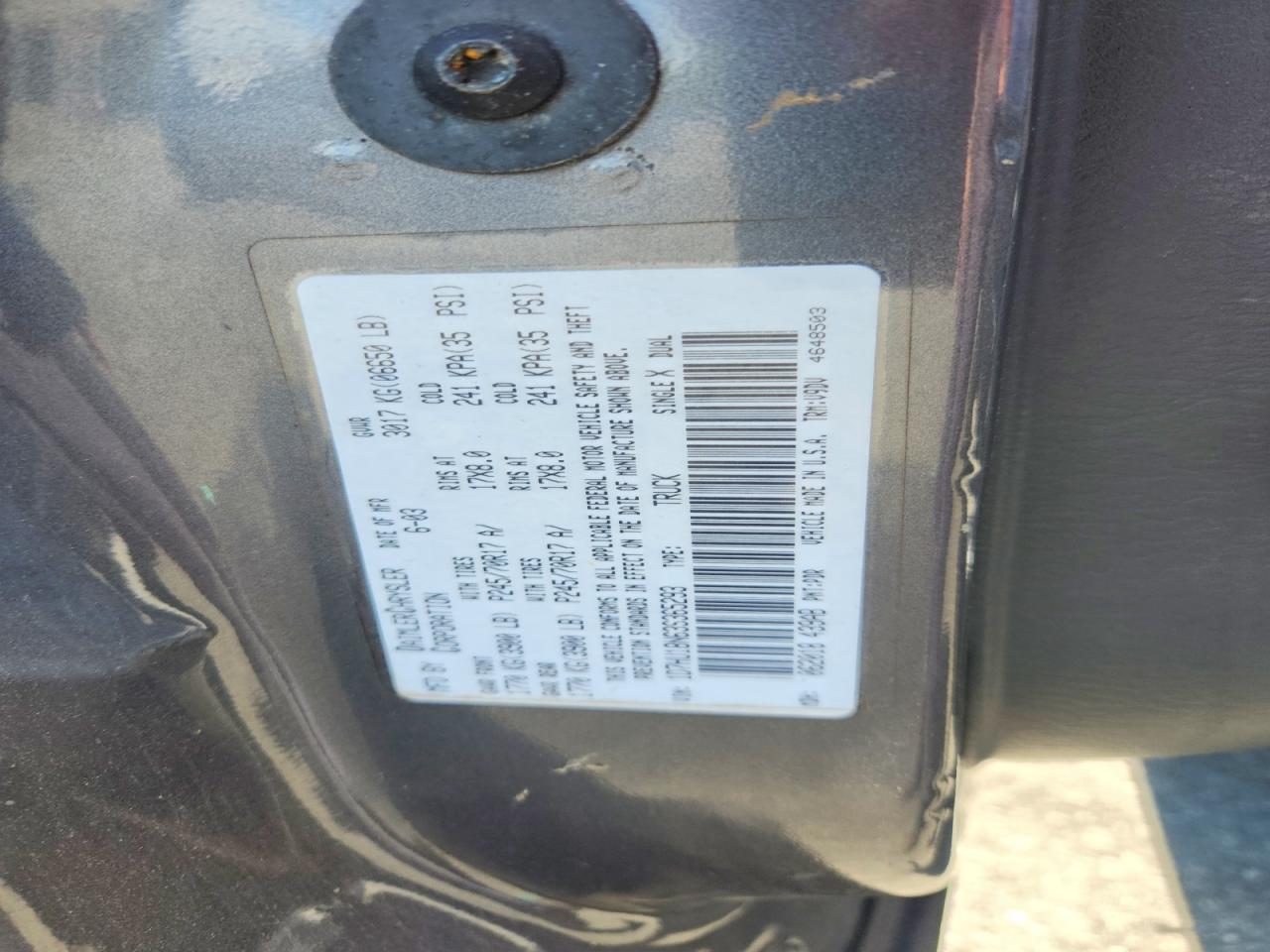 2003 Dodge Ram 1500 St Серебряный vin: 1D7HU18N63S365293