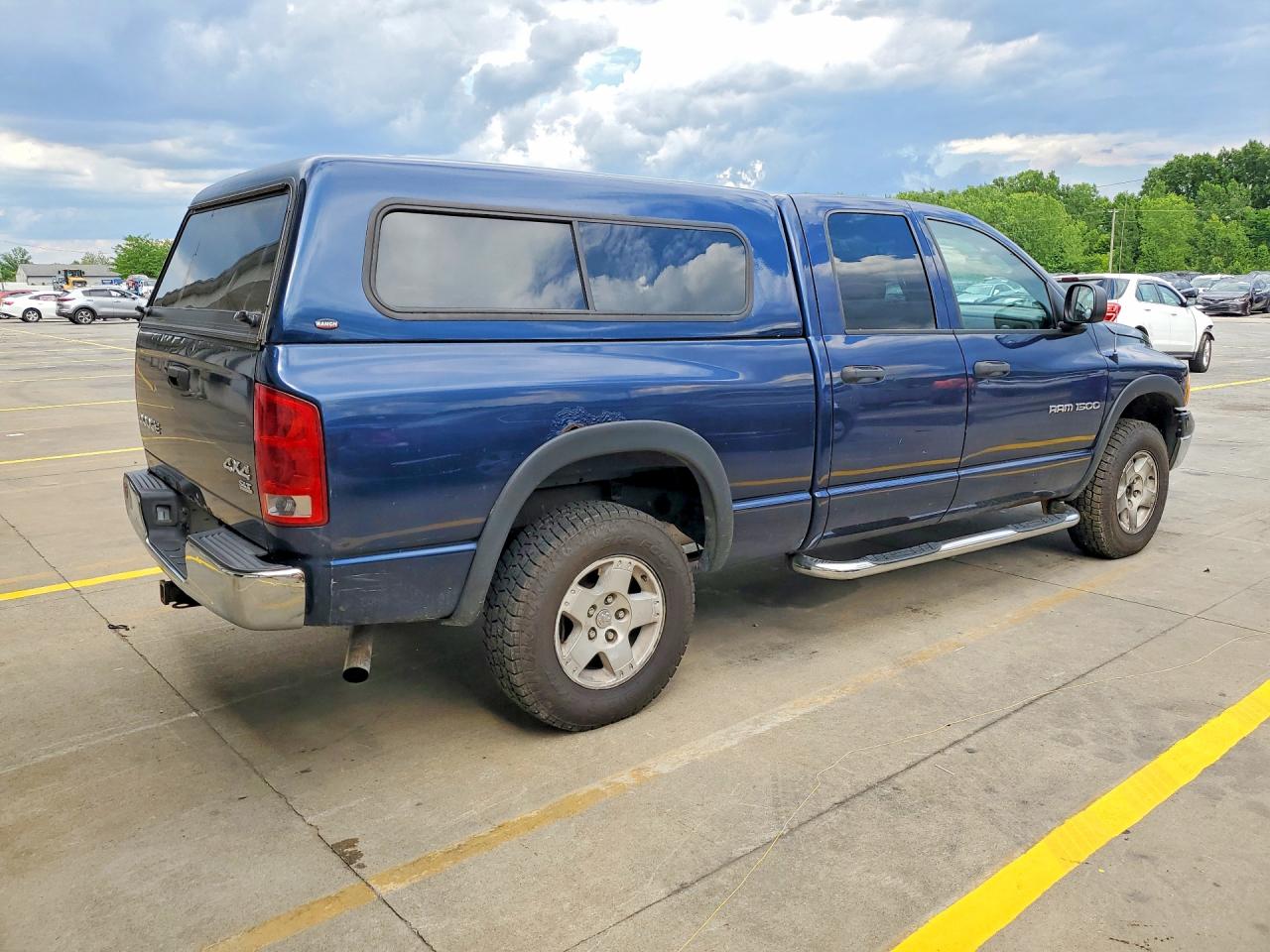 2004 Dodge Ram 1500 St Blue vin: 1D7HU18N64S787727