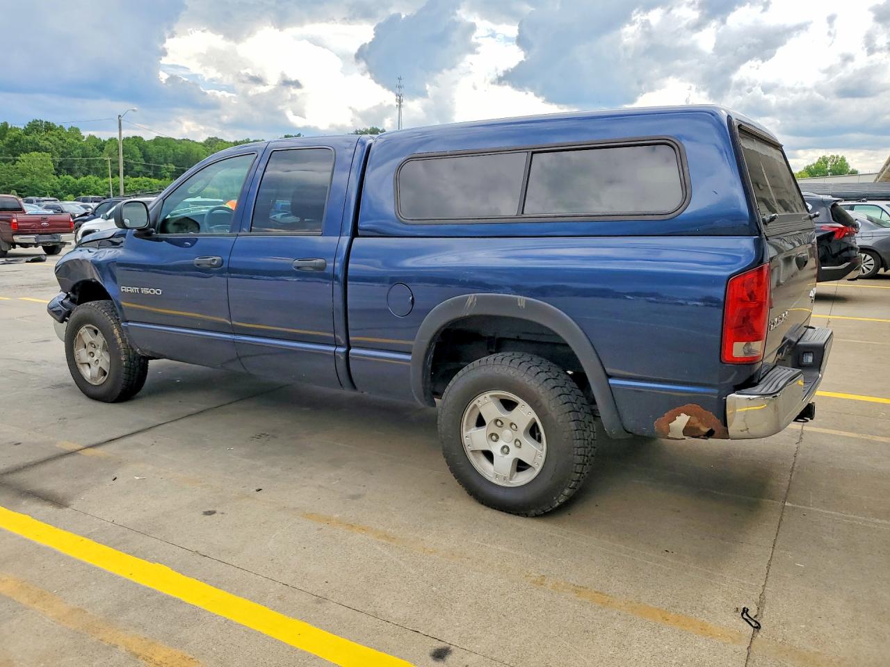 2004 Dodge Ram 1500 St Blue vin: 1D7HU18N64S787727