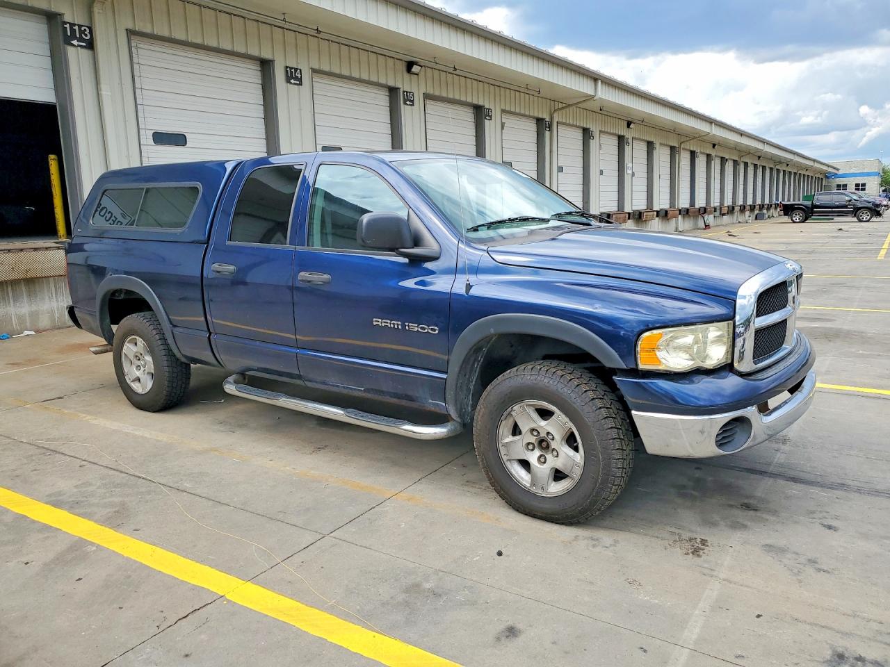 2004 Dodge Ram 1500 St Blue vin: 1D7HU18N64S787727