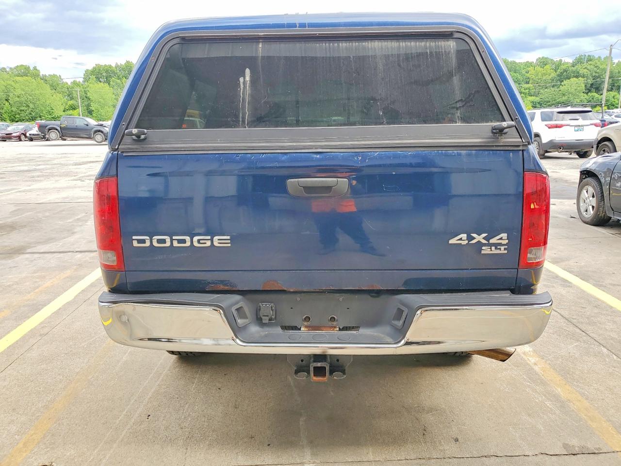 2004 Dodge Ram 1500 St Blue vin: 1D7HU18N64S787727