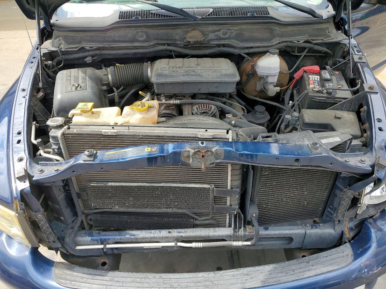2004 Dodge Ram 1500 St Blue vin: 1D7HU18N64S787727