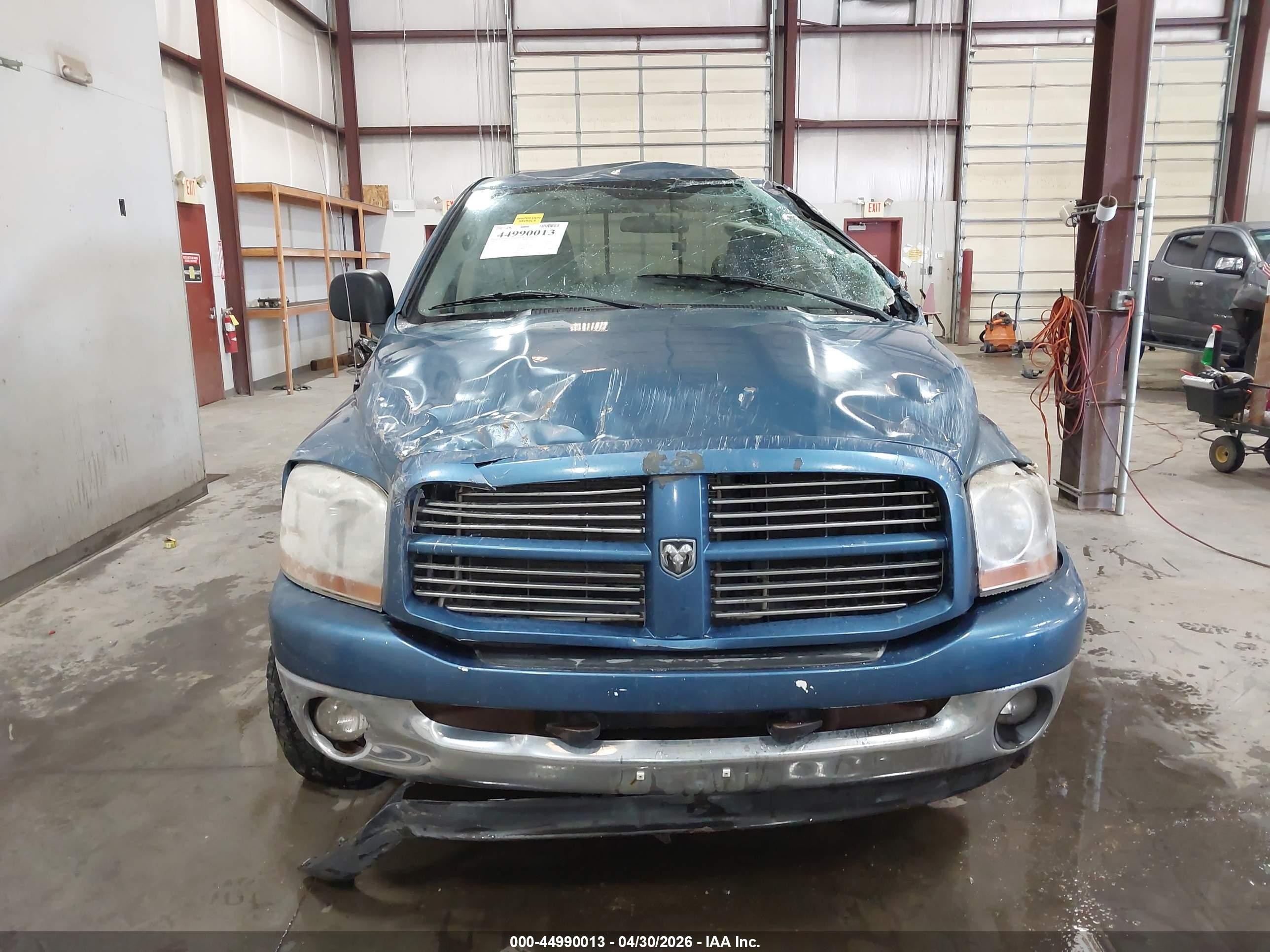 2006 Dodge Ram 1500 Slt/trx4 Off Road/sport Blue vin: 1D7HU18N66J109195