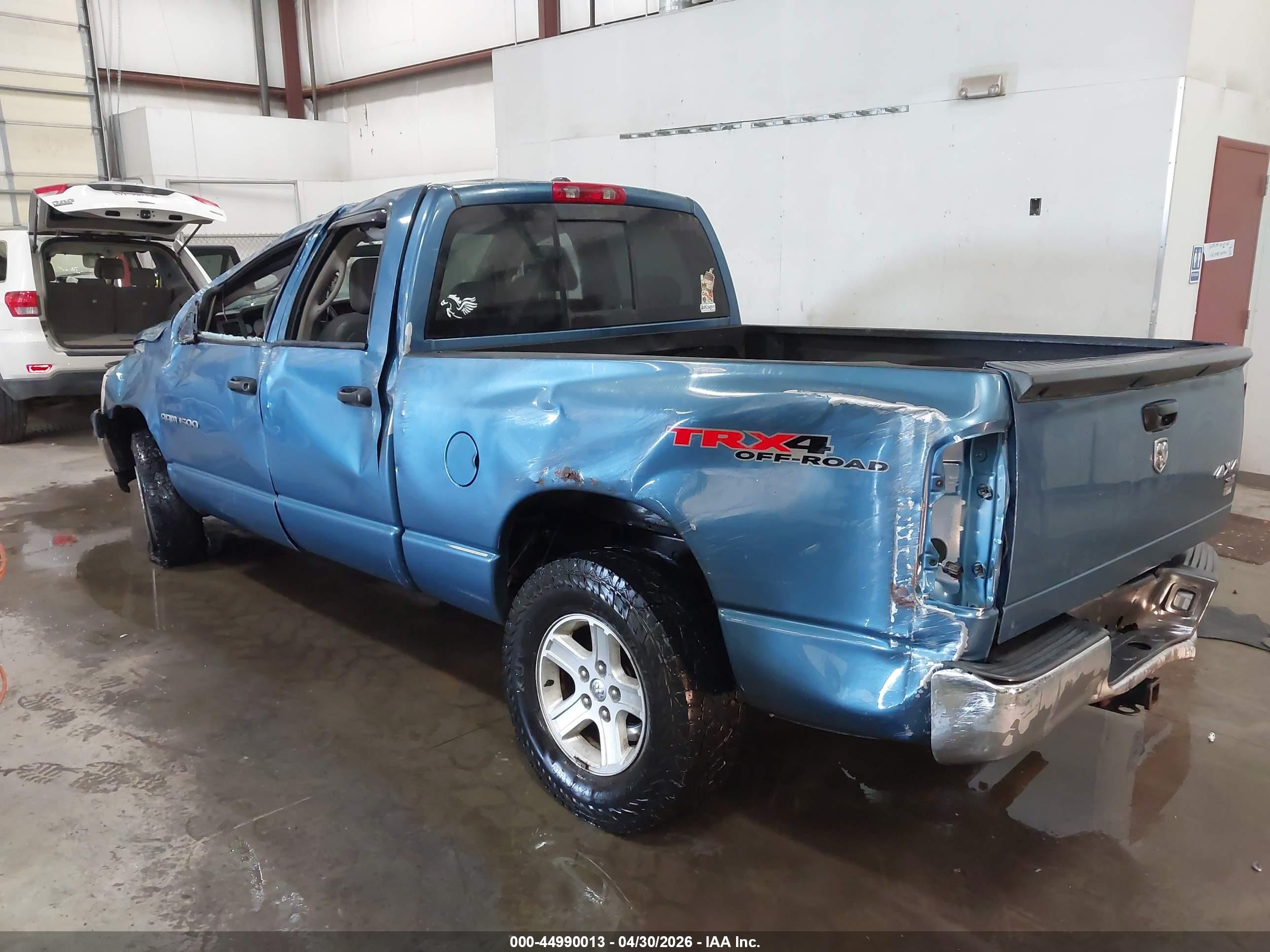 2006 Dodge Ram 1500 Slt/trx4 Off Road/sport Blue vin: 1D7HU18N66J109195