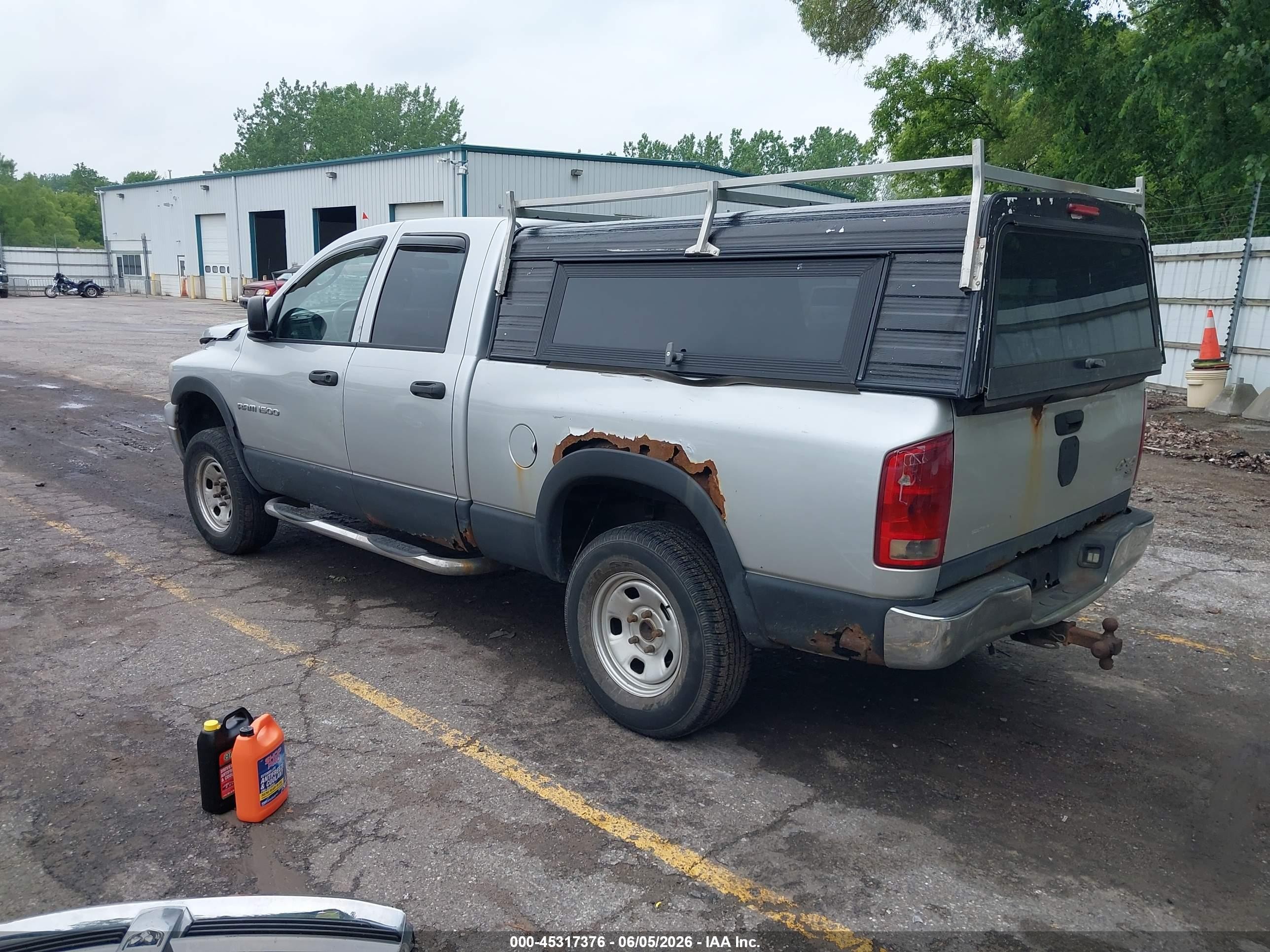 2006 Dodge Ram 1500 Slt/trx4 Off Road/sport Серебряный vin: 1D7HU18N66S531817