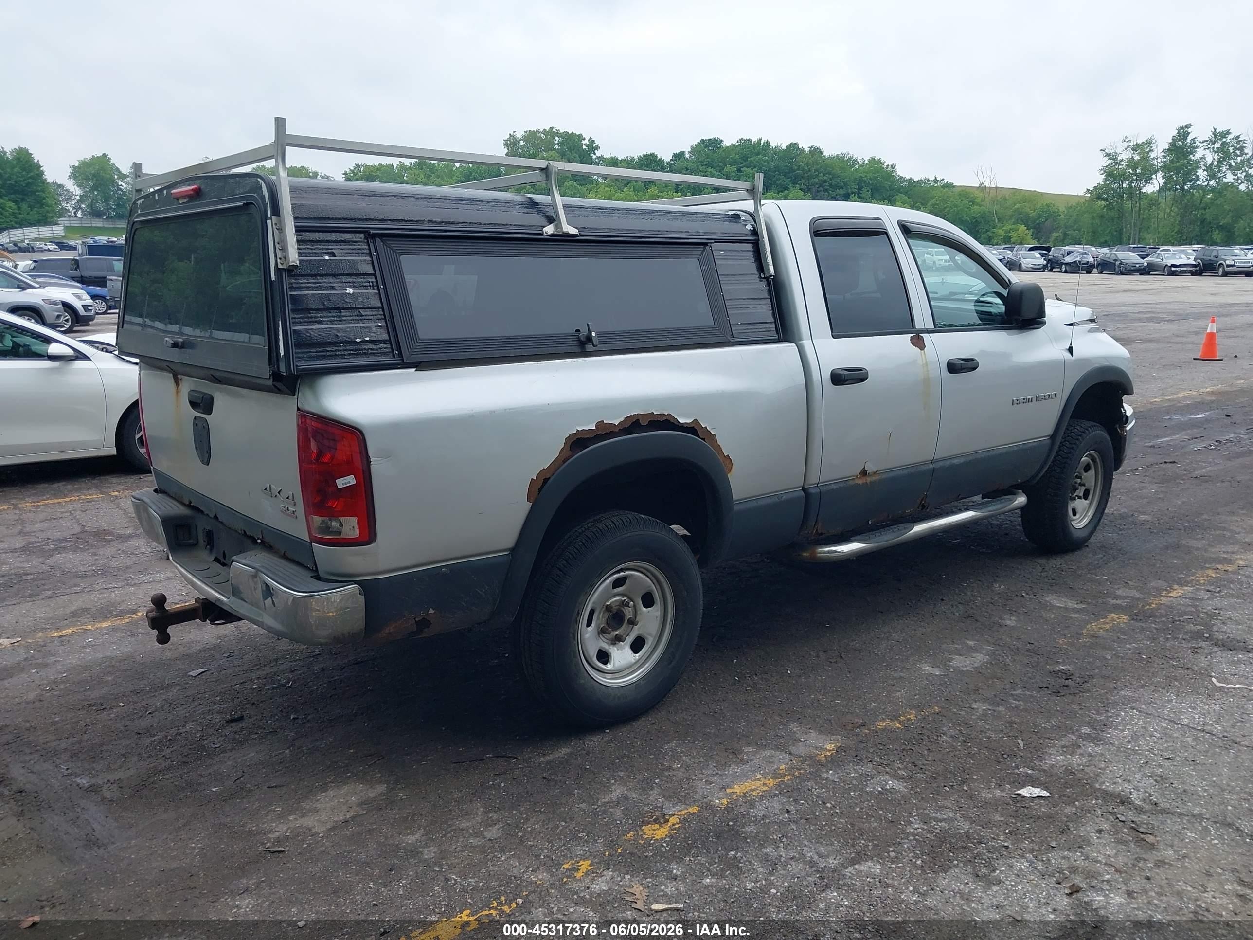 2006 Dodge Ram 1500 Slt/trx4 Off Road/sport Серебряный vin: 1D7HU18N66S531817