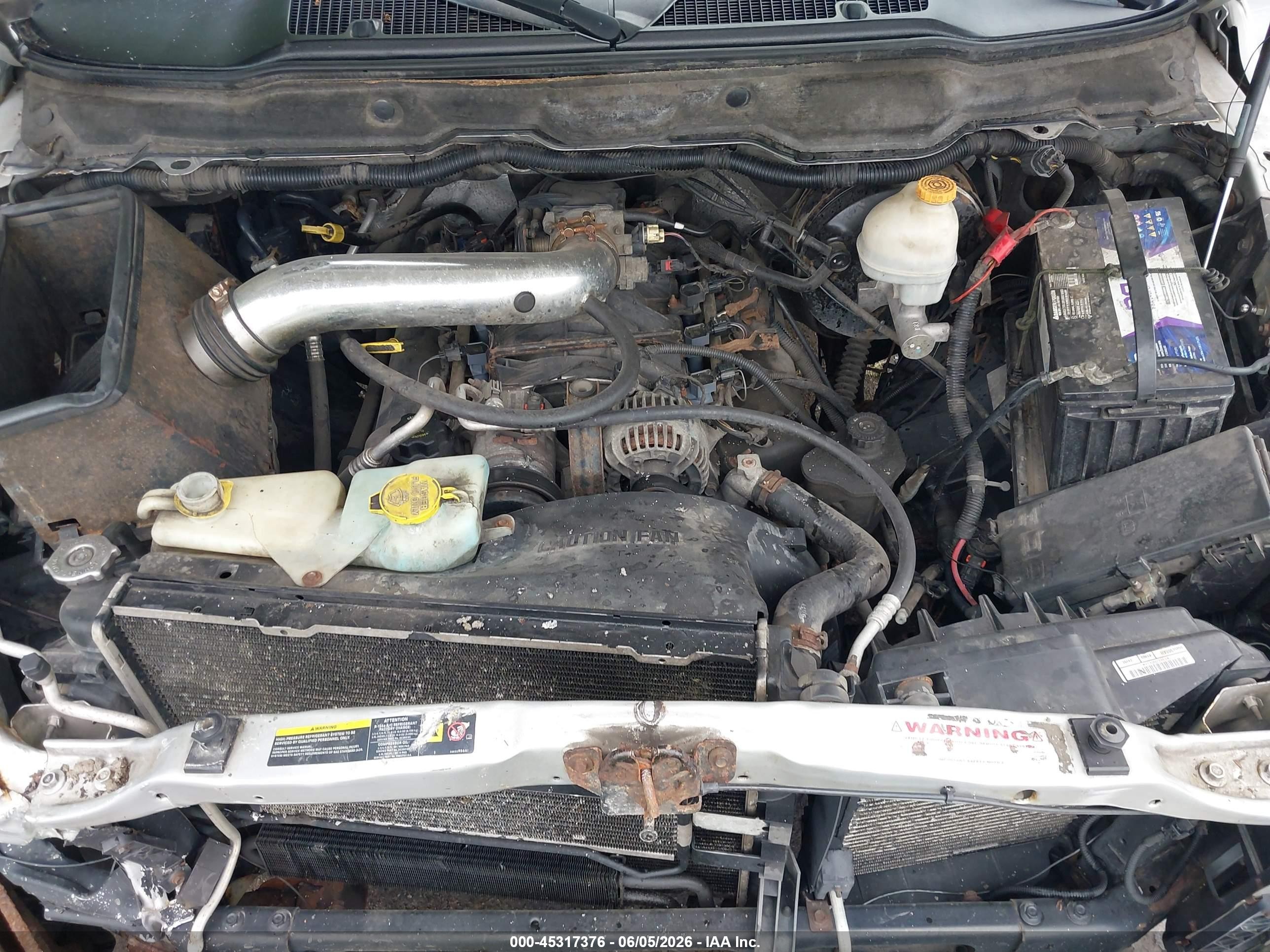 2006 Dodge Ram 1500 Slt/trx4 Off Road/sport Серебряный vin: 1D7HU18N66S531817