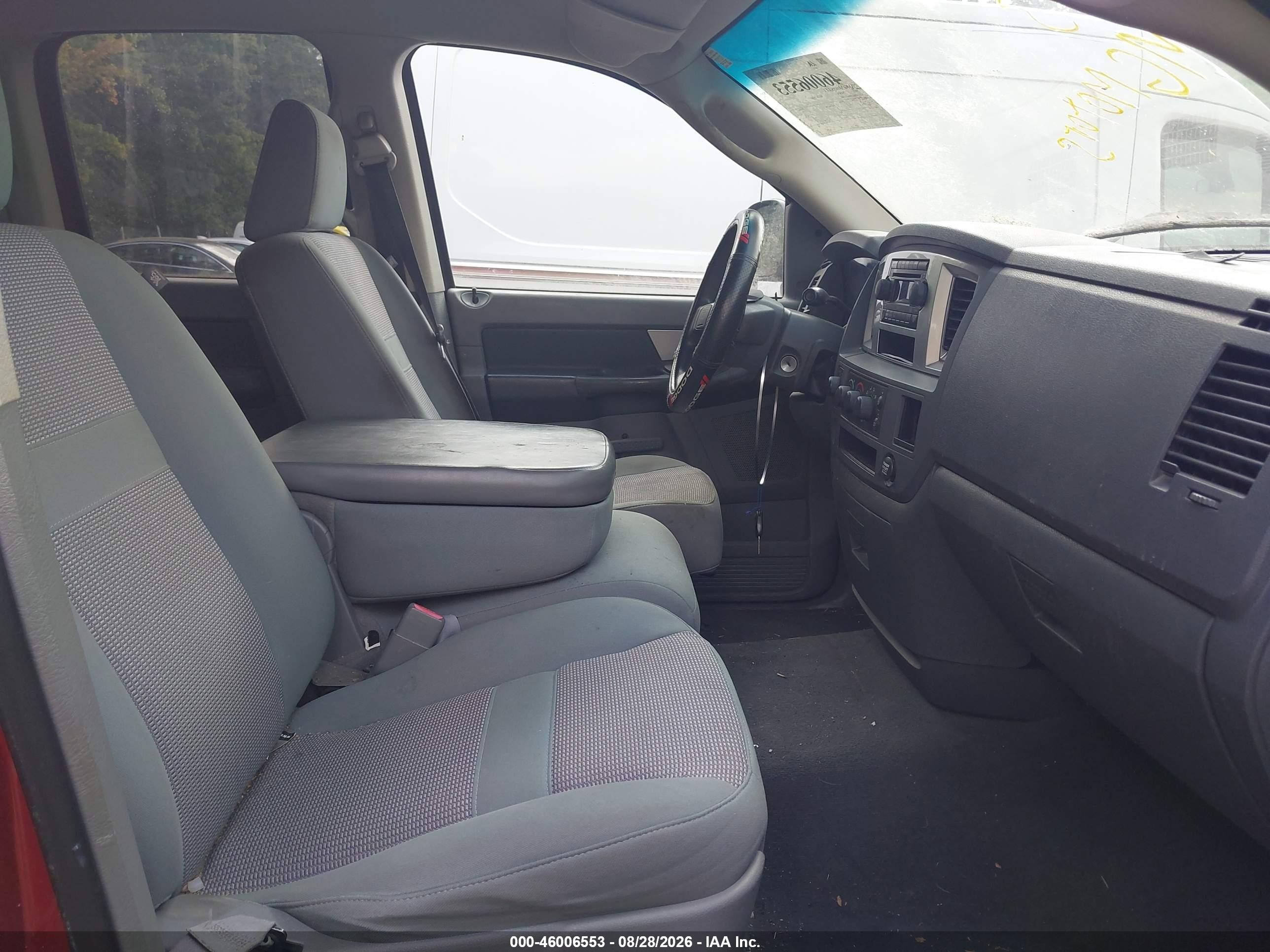 2007 Dodge Ram 1500 St/slt Красный vin: 1D7HU18N67J579082