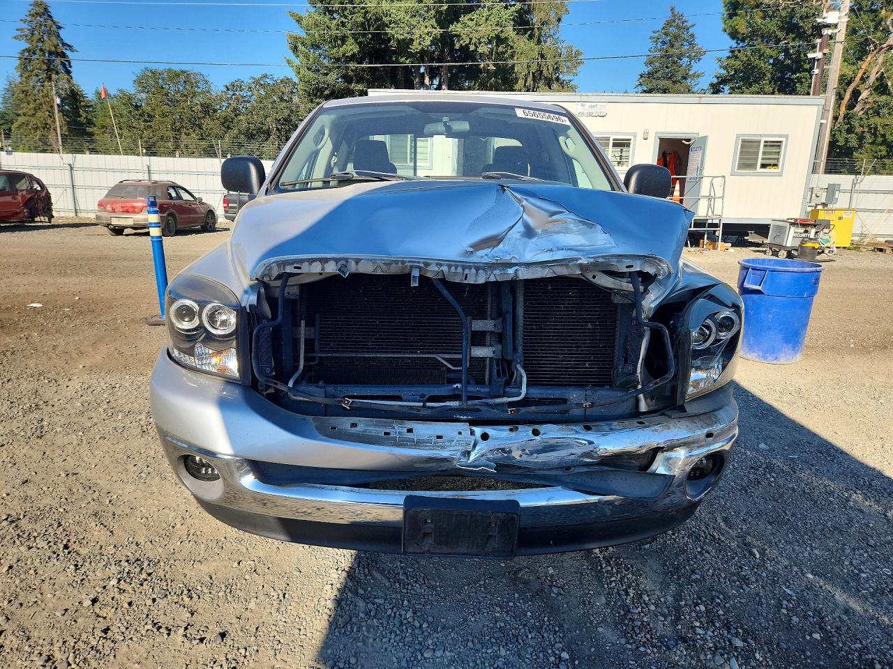 2007 Dodge Ram 1500 St Silver vin: 1D7HU18N67S159185