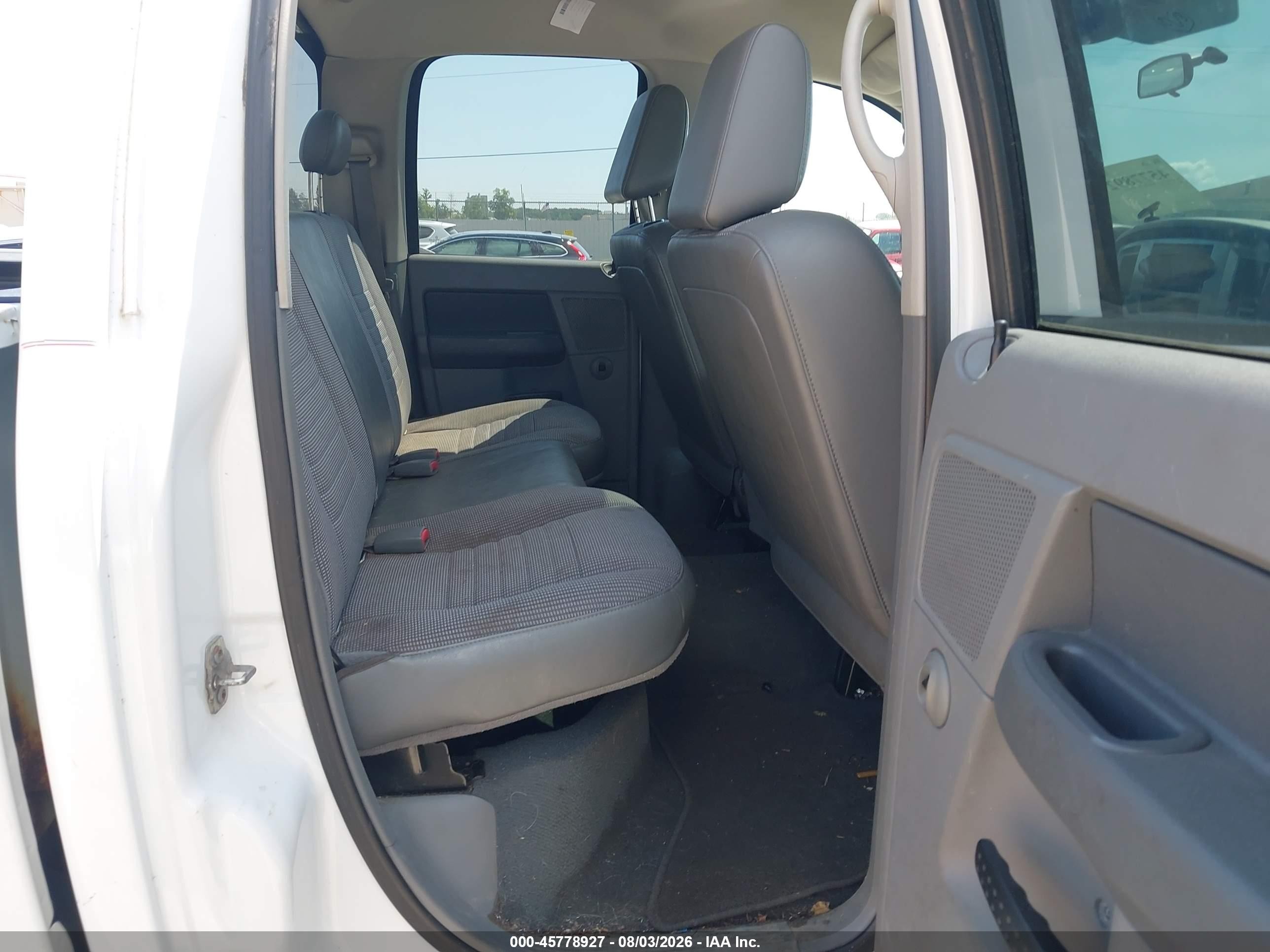 2008 Dodge Ram 1500 Slt White vin: 1D7HU18N68S567607