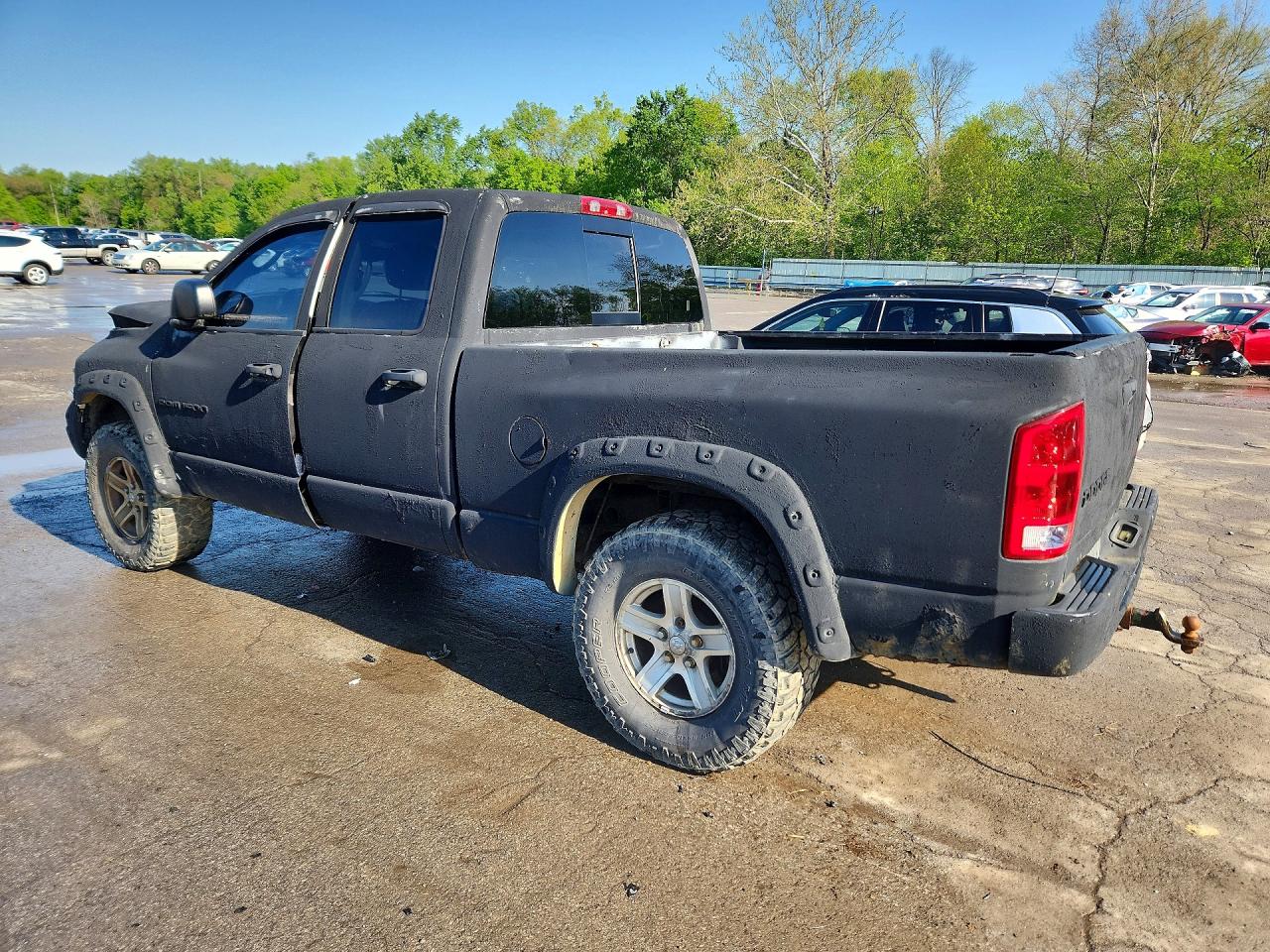 2002 Dodge Ram 1500 Black vin: 1D7HU18N72J252151