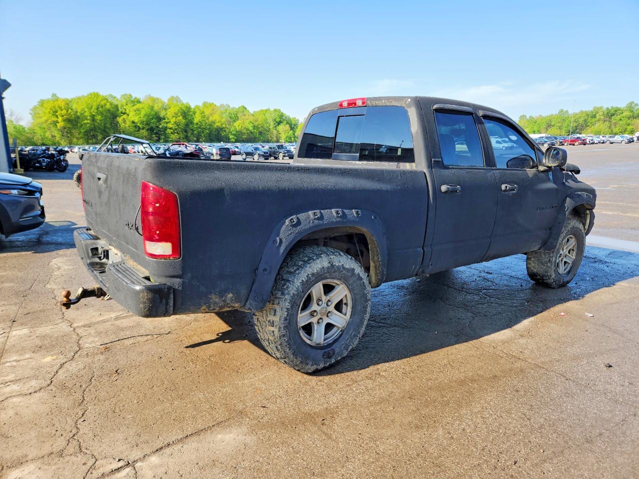 2002 Dodge Ram 1500 Black vin: 1D7HU18N72J252151