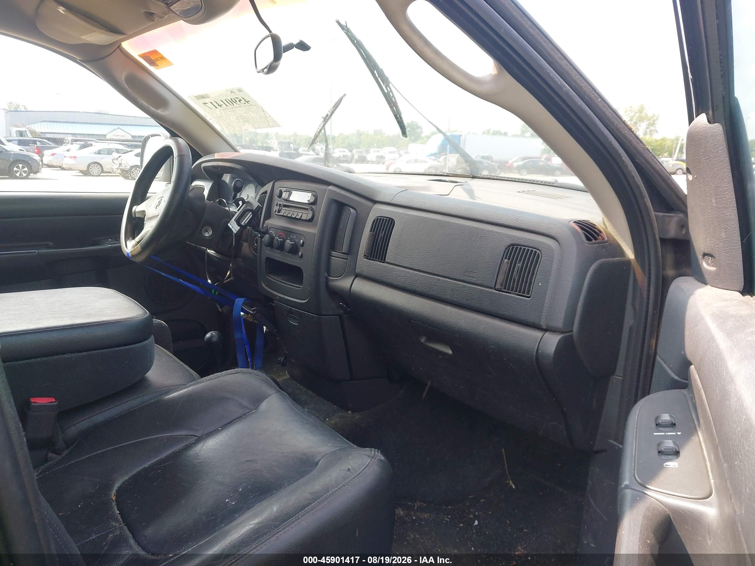 2002 Dodge Ram 1500 St Black vin: 1D7HU18N72S710085