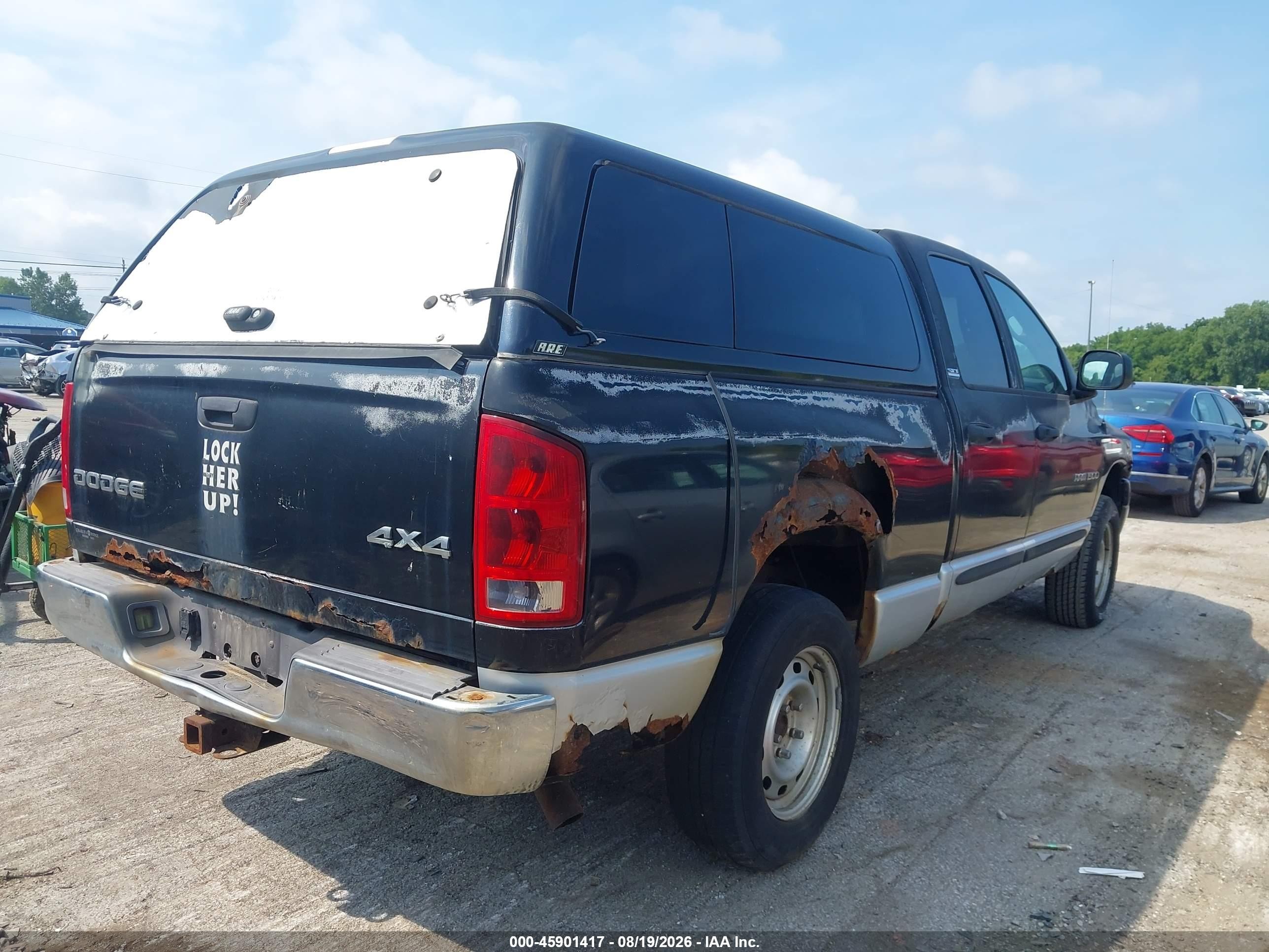 2002 Dodge Ram 1500 St Black vin: 1D7HU18N72S710085