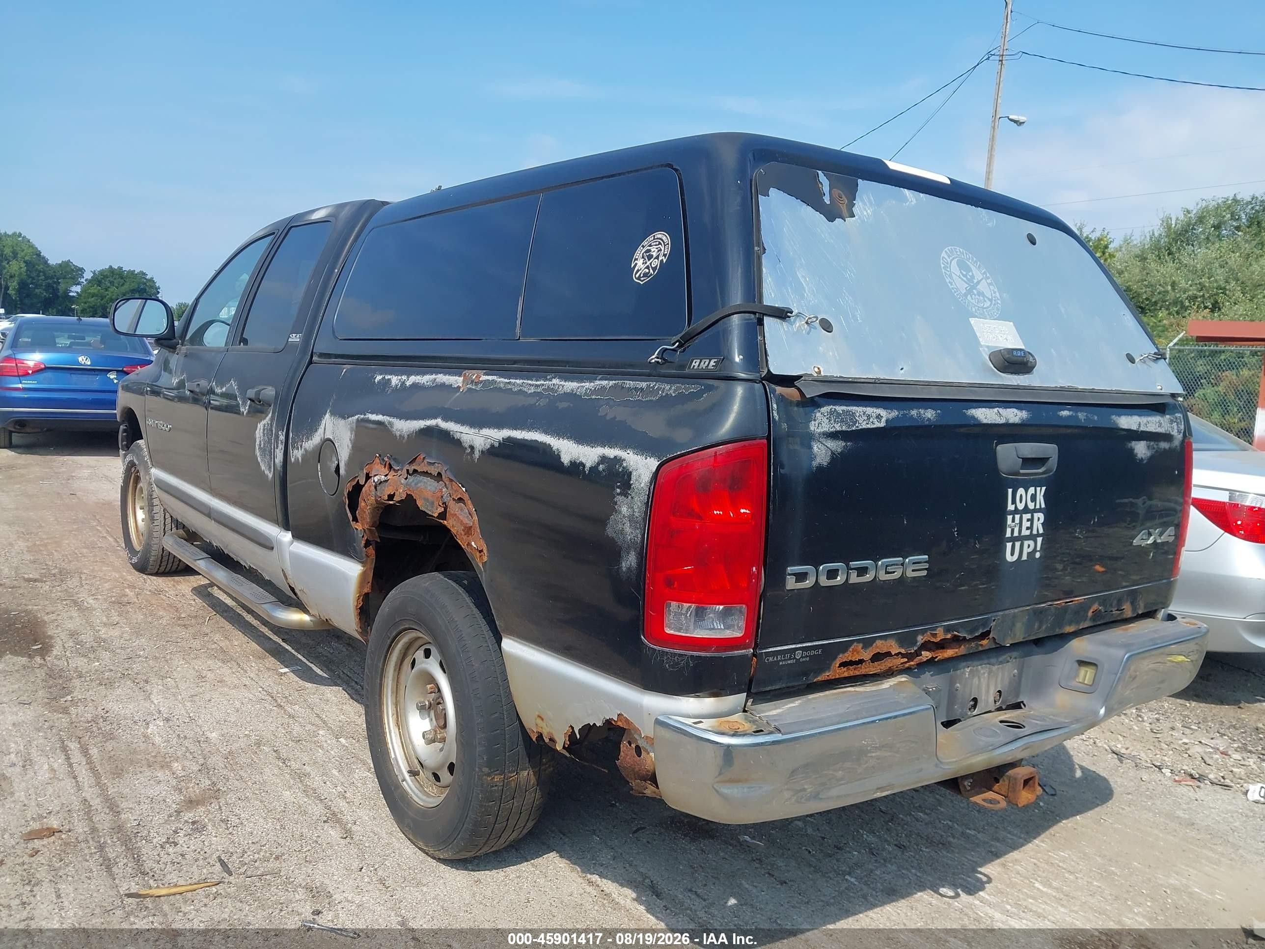 2002 Dodge Ram 1500 St Black vin: 1D7HU18N72S710085