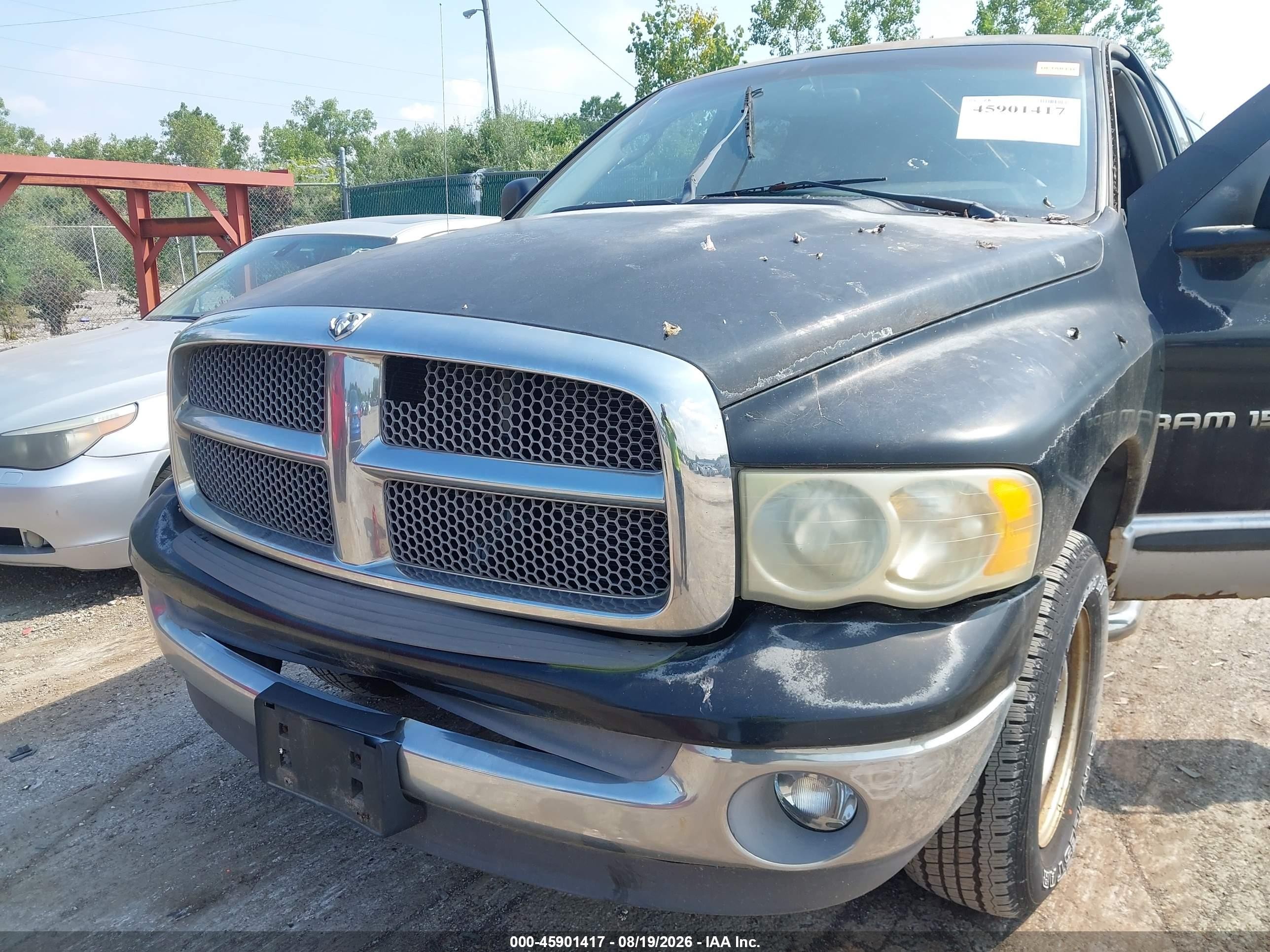 2002 Dodge Ram 1500 St Black vin: 1D7HU18N72S710085