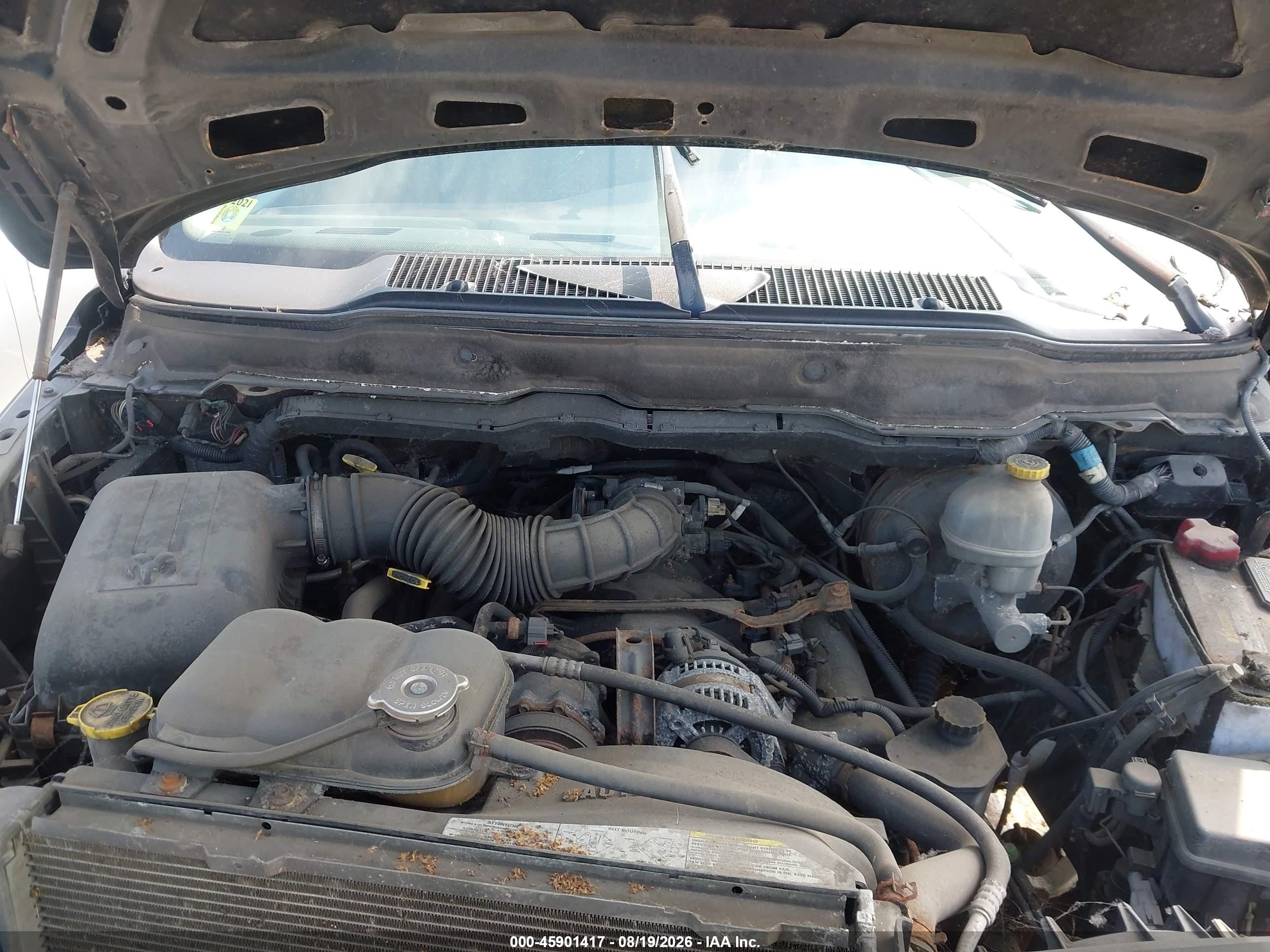 2002 Dodge Ram 1500 St Black vin: 1D7HU18N72S710085