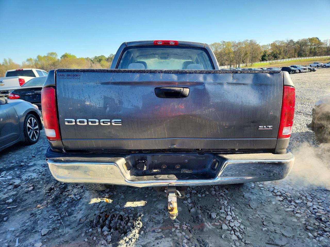 2004 Dodge Ram 1500 St Silver vin: 1D7HU18N74S650957