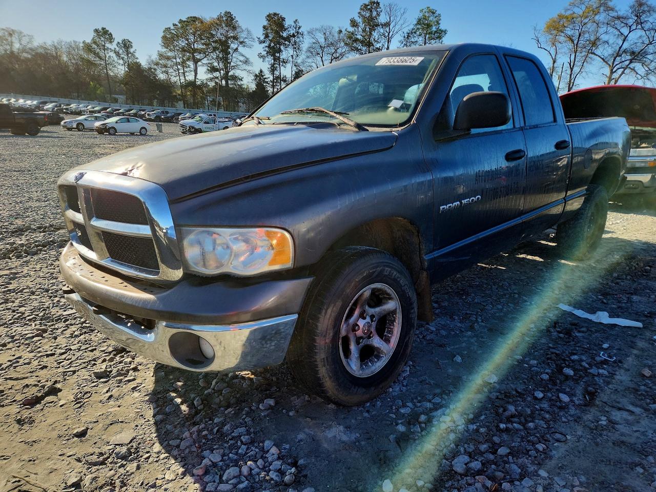 2004 Dodge Ram 1500 St Silver vin: 1D7HU18N74S650957