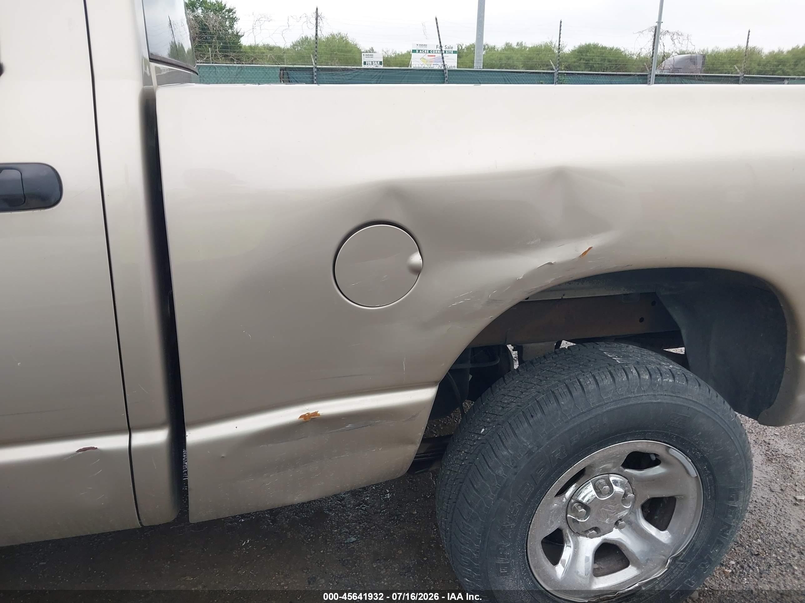2004 Dodge Ram 1500 Slt/laramie Beige vin: 1D7HU18N74S698037