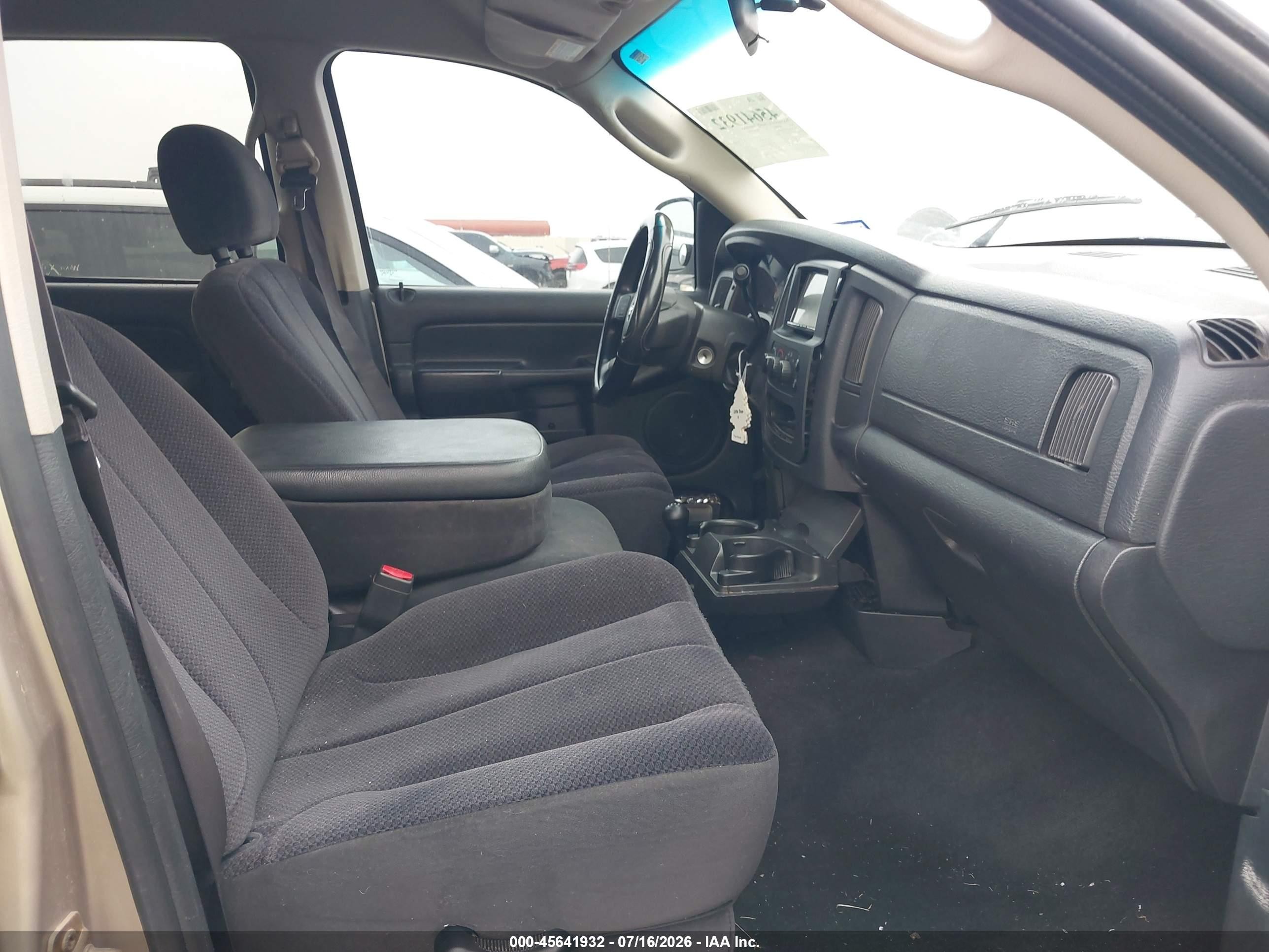 2004 Dodge Ram 1500 Slt/laramie Beige vin: 1D7HU18N74S698037