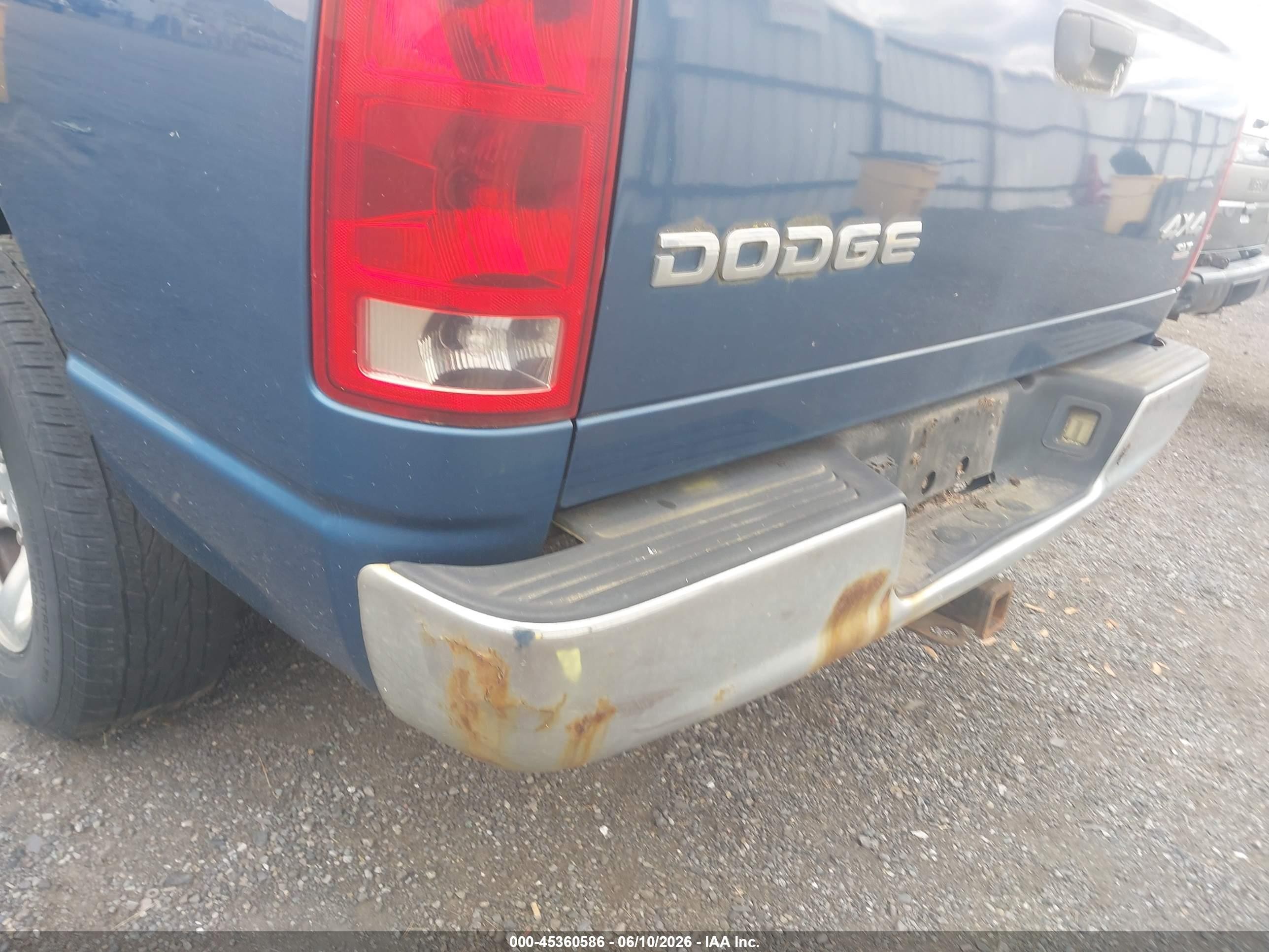 2004 Dodge Ram 1500 Slt/laramie Blue vin: 1D7HU18N74S786764