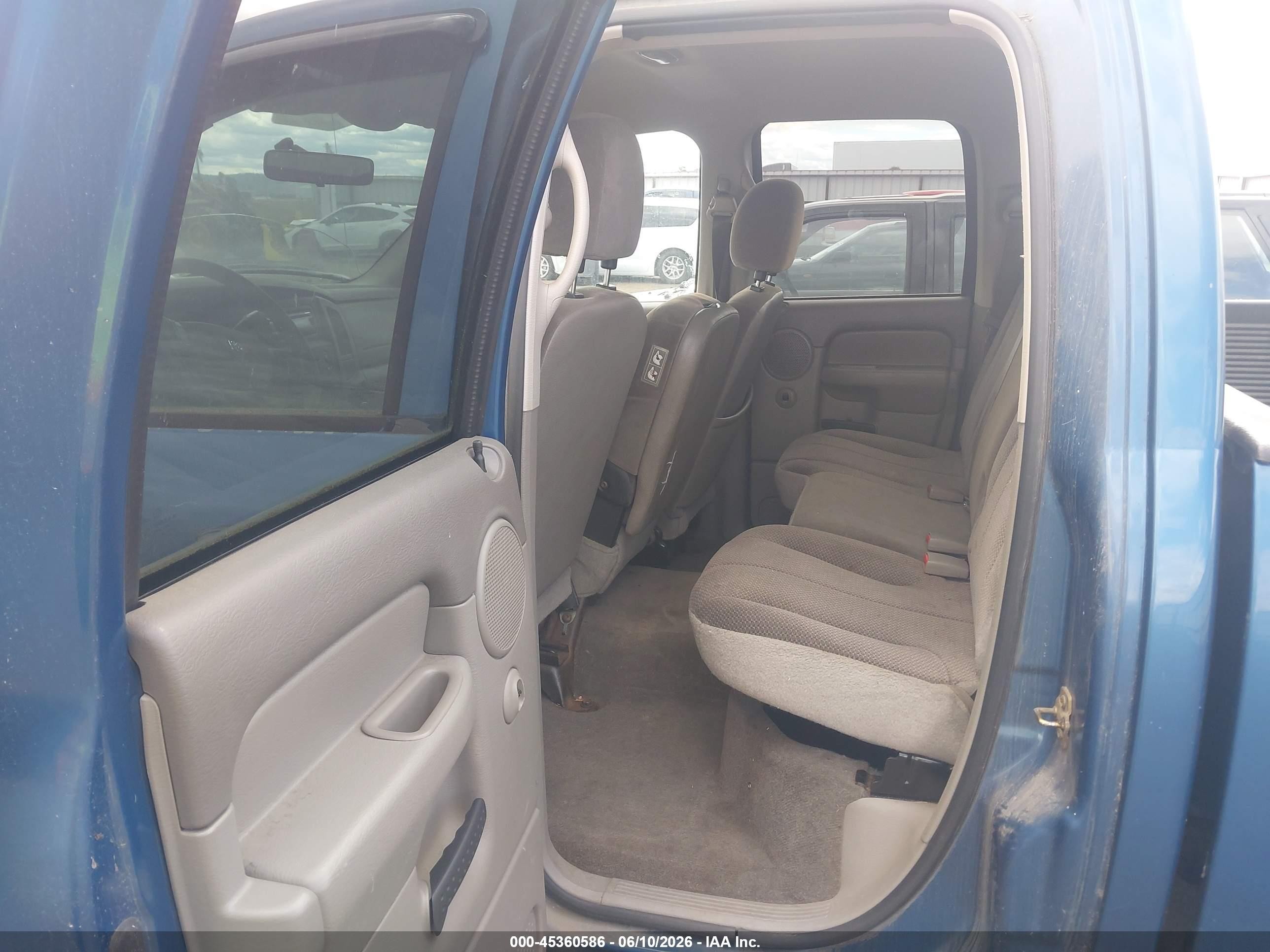 2004 Dodge Ram 1500 Slt/laramie Blue vin: 1D7HU18N74S786764