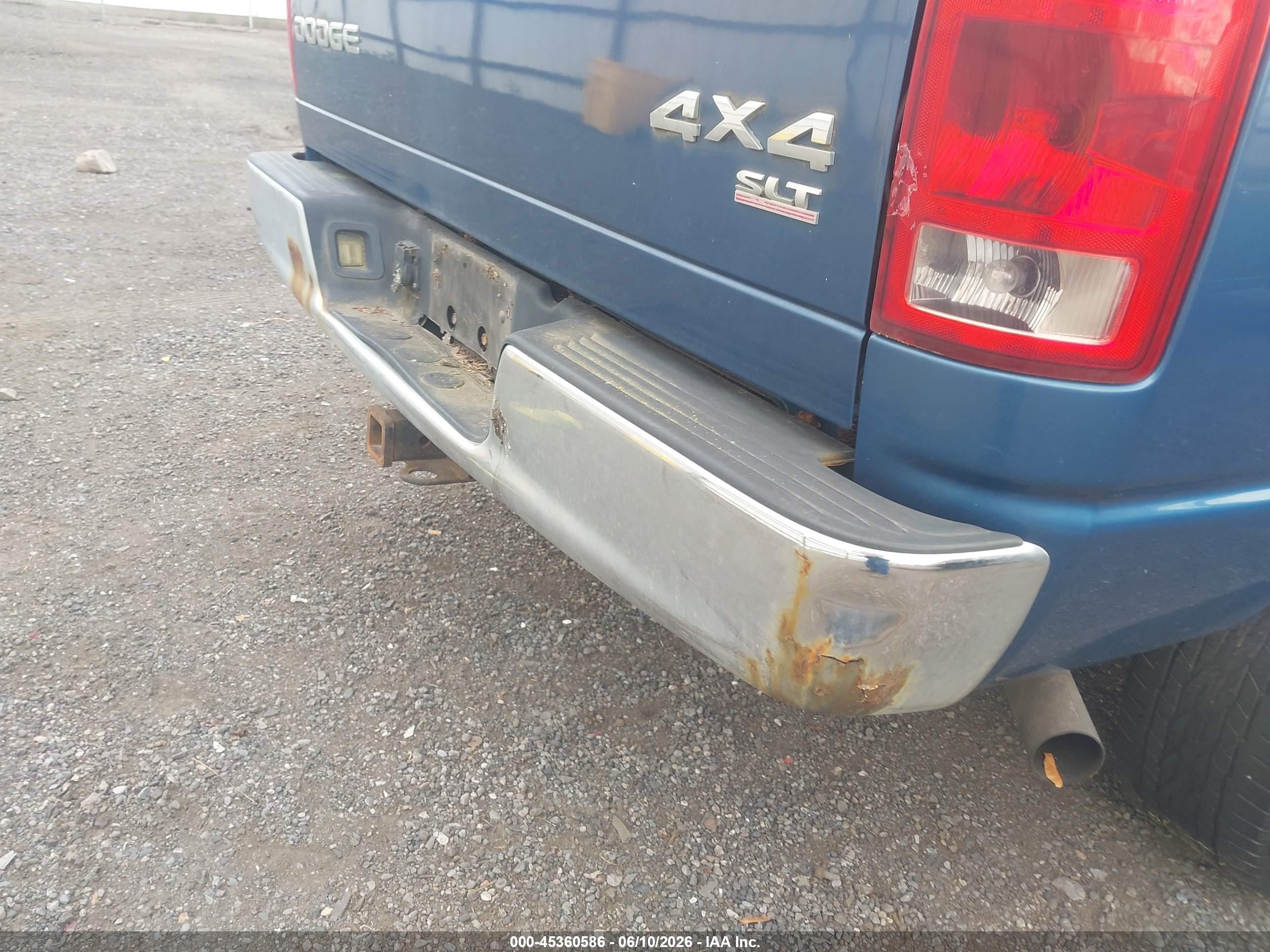 2004 Dodge Ram 1500 Slt/laramie Blue vin: 1D7HU18N74S786764
