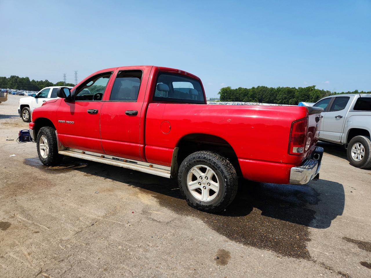 2006 Dodge Ram 1500 St Red vin: 1D7HU18N76S545323