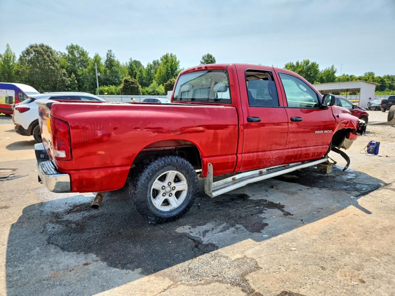 2006 Dodge Ram 1500 St Red vin: 1D7HU18N76S545323