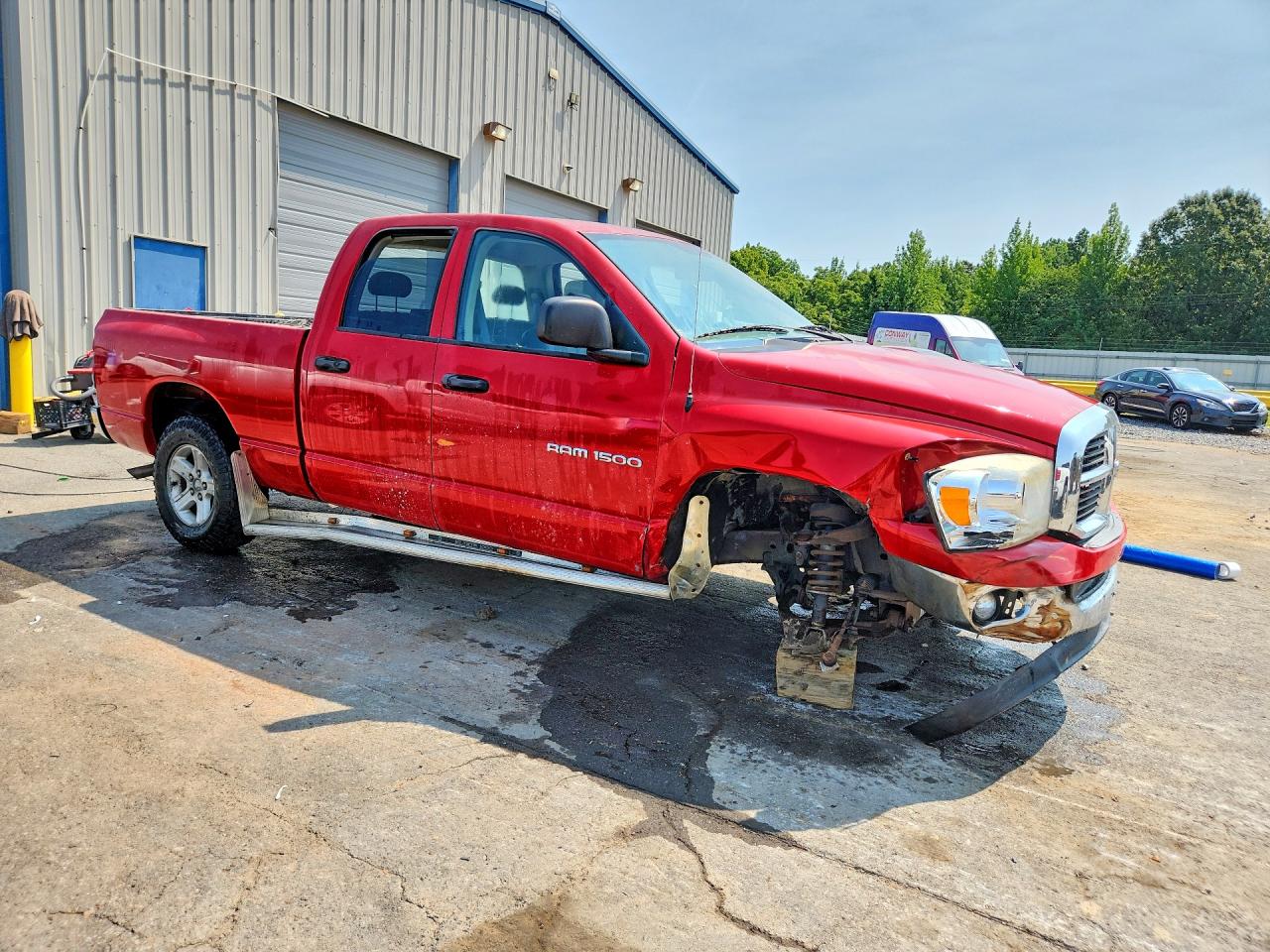 2006 Dodge Ram 1500 St Red vin: 1D7HU18N76S545323