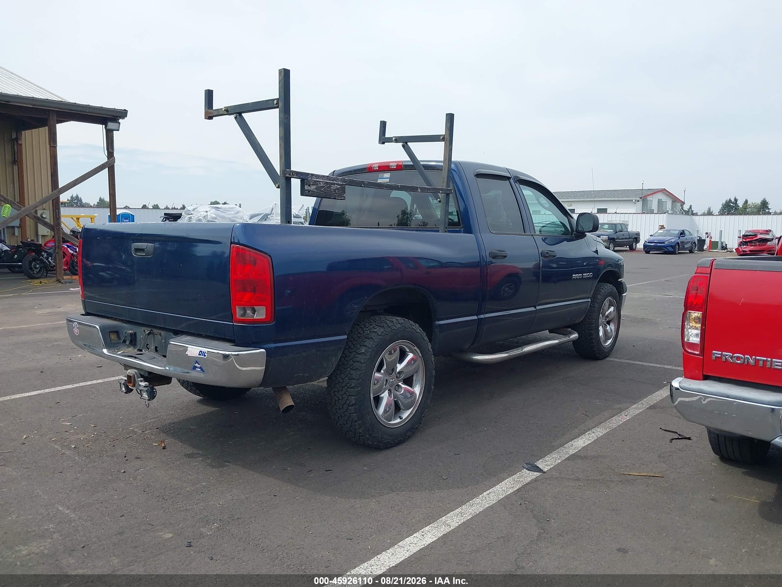2003 Dodge Ram 1500 Slt/laramie/st Blue vin: 1D7HU18N83J570099