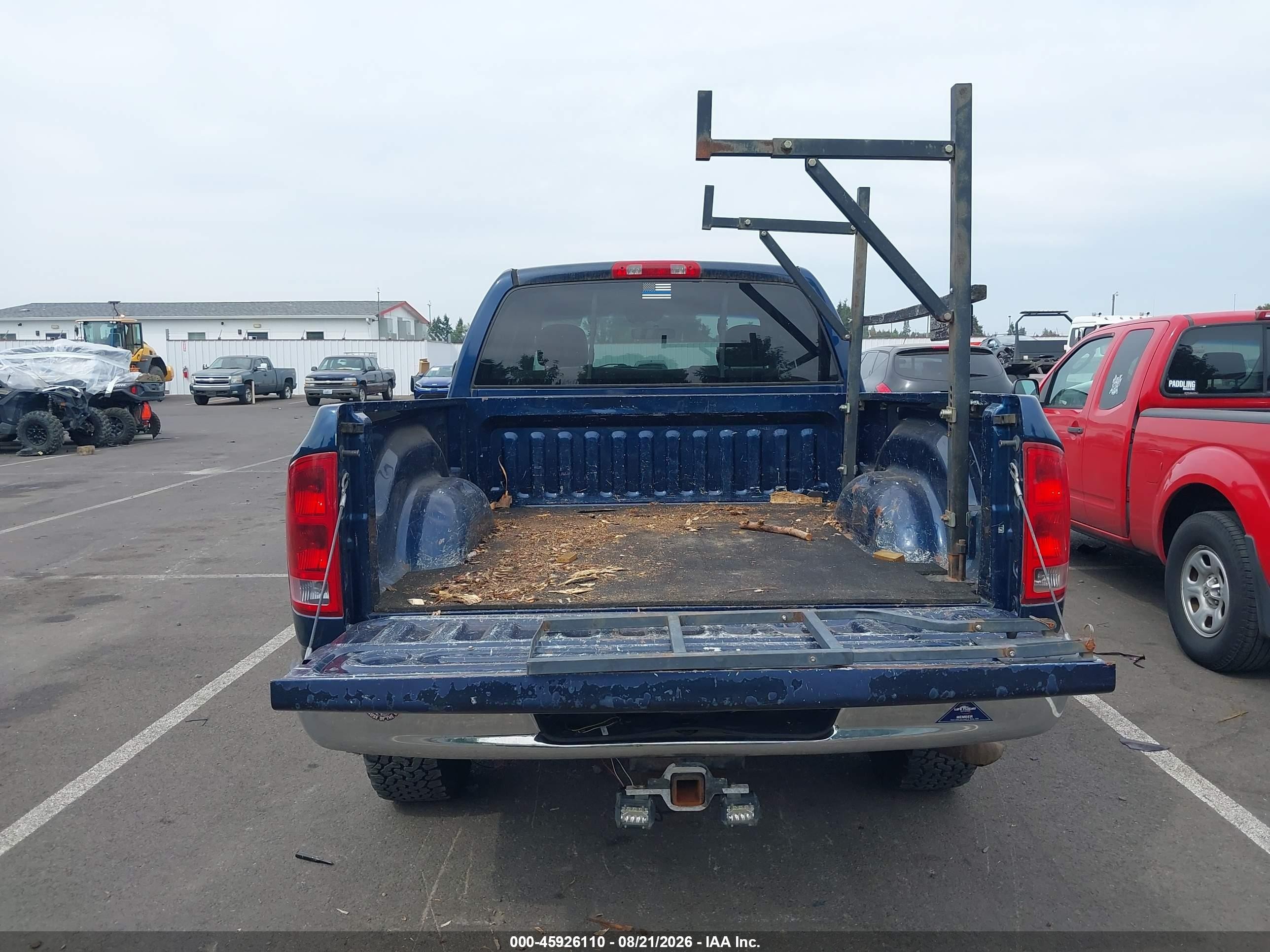 2003 Dodge Ram 1500 Slt/laramie/st Blue vin: 1D7HU18N83J570099