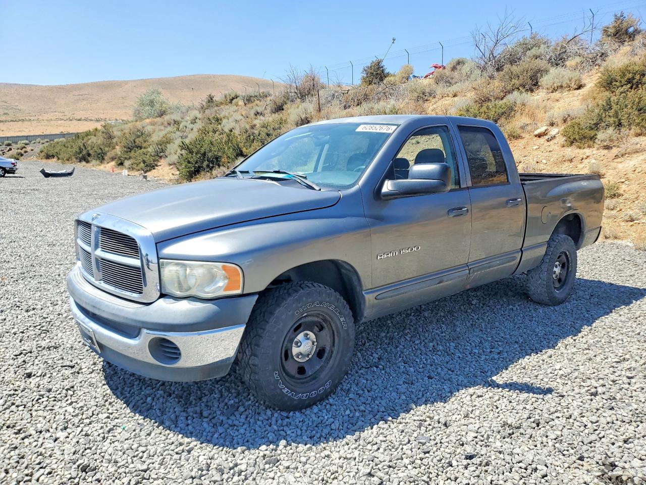 2005 Dodge Ram 1500 St Gray vin: 1D7HU18N85J653745