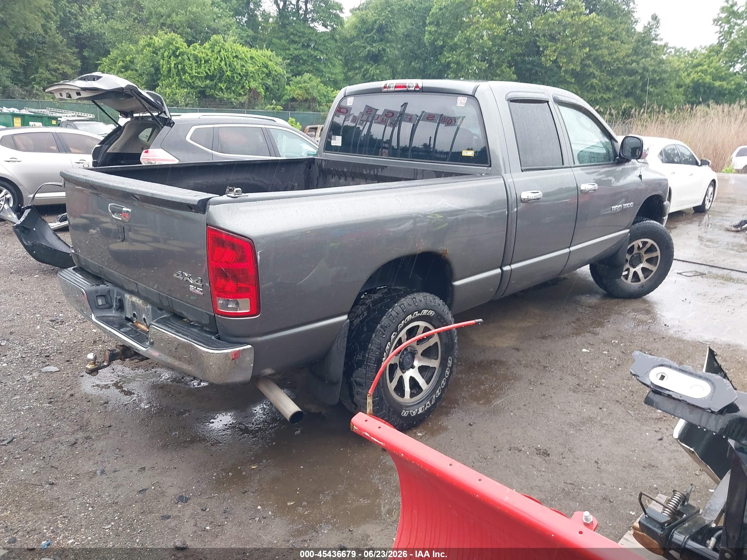 2006 Dodge Ram 1500 Slt/trx4 Off Road/sport Gray vin: 1D7HU18N86J164232