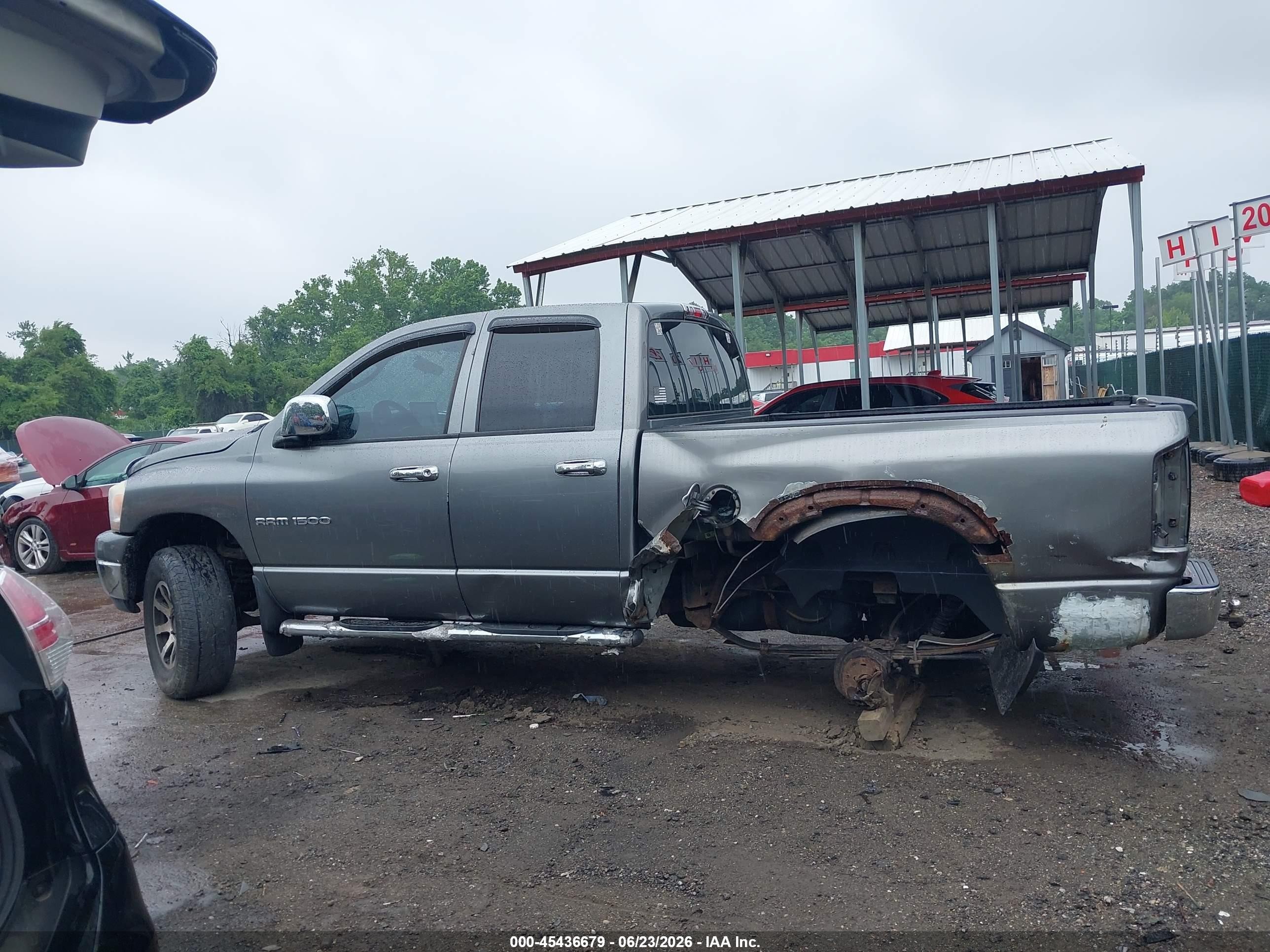 2006 Dodge Ram 1500 Slt/trx4 Off Road/sport Gray vin: 1D7HU18N86J164232