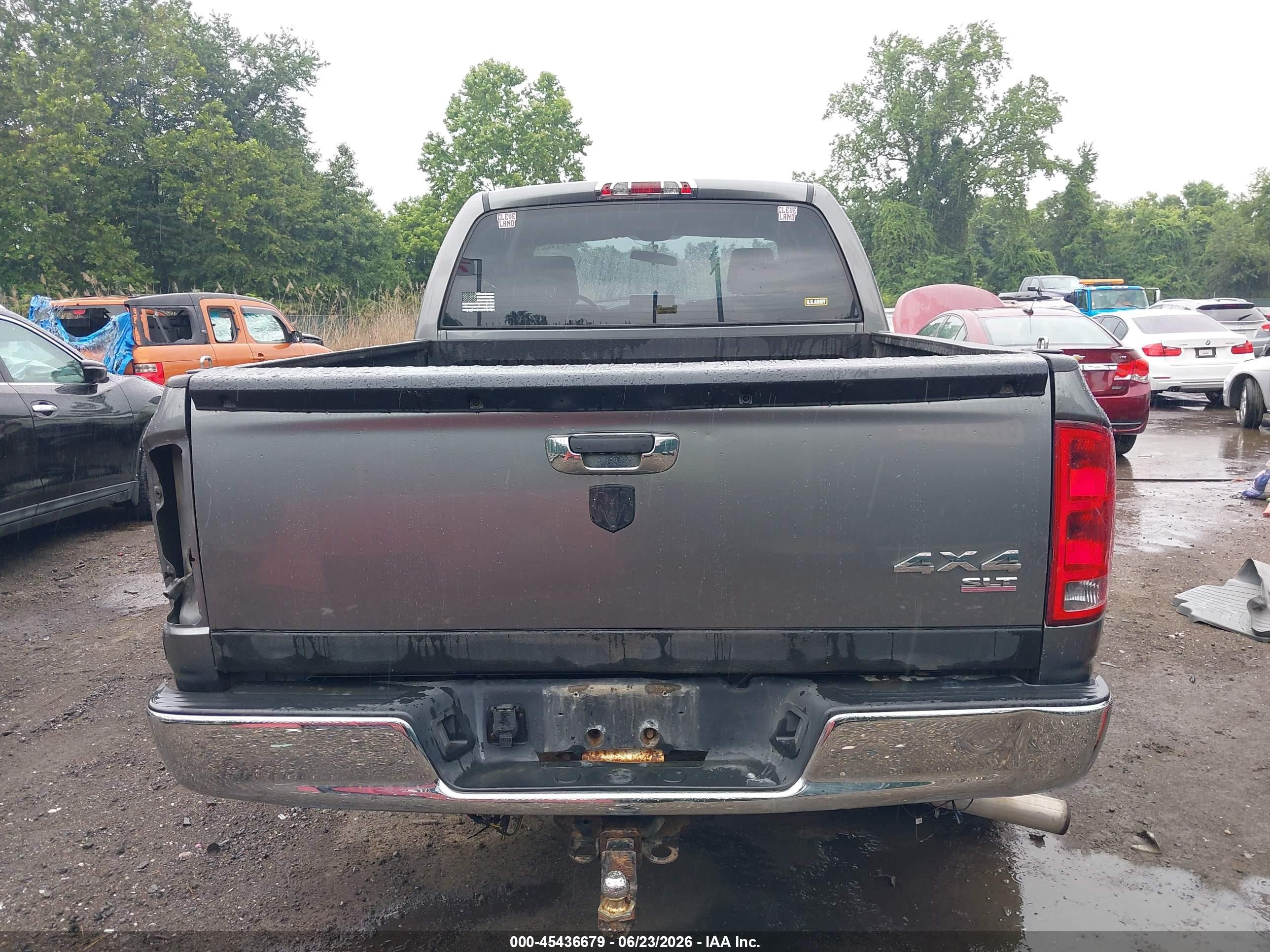 2006 Dodge Ram 1500 Slt/trx4 Off Road/sport Gray vin: 1D7HU18N86J164232