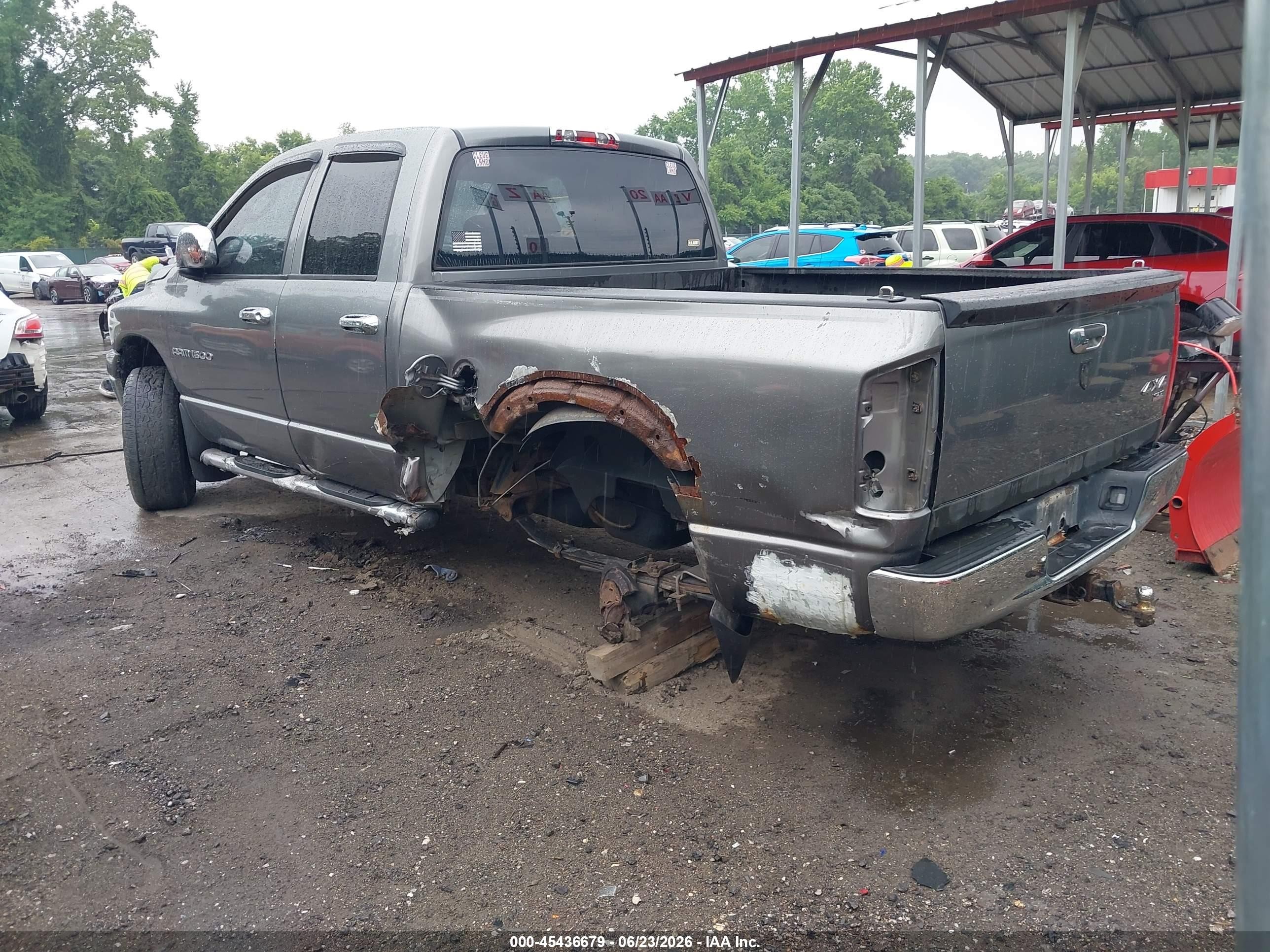2006 Dodge Ram 1500 Slt/trx4 Off Road/sport Gray vin: 1D7HU18N86J164232