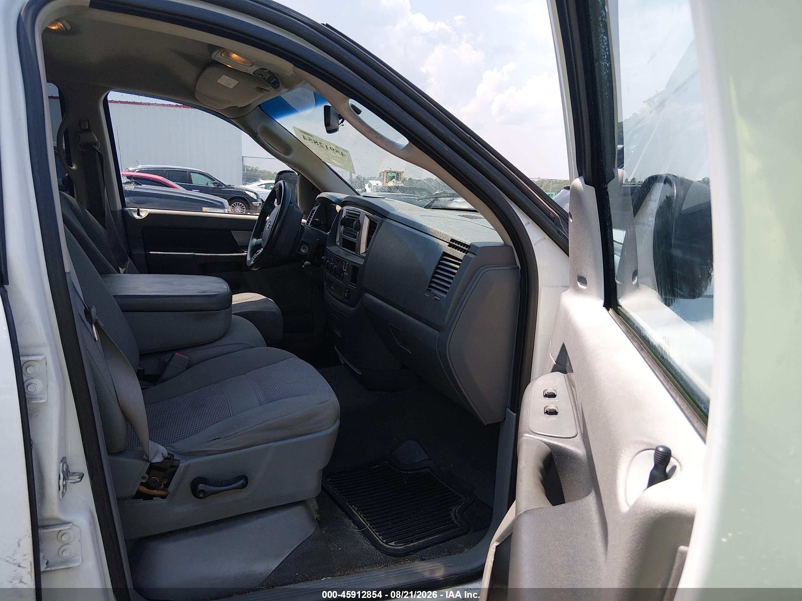 2007 Dodge Ram 1500 St/slt White vin: 1D7HU18N87S205793