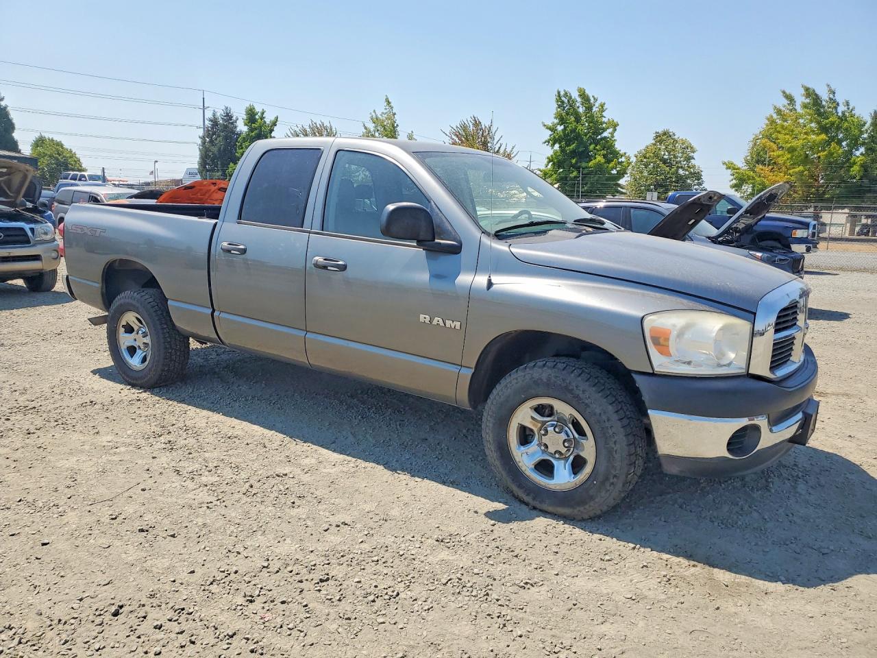 2008 Dodge Ram 1500 St Gray vin: 1D7HU18N88J166758
