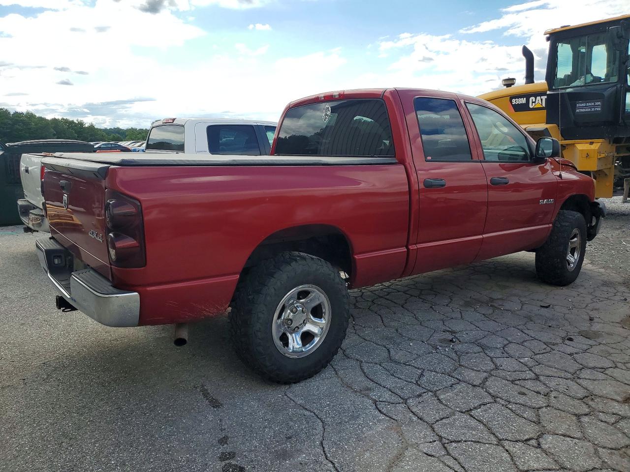 2008 Dodge Ram 1500 St Темно-бордовый vin: 1D7HU18N88J229468