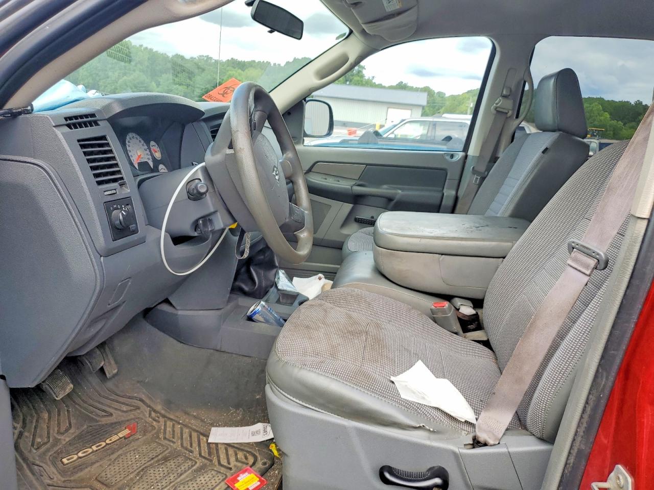 2008 Dodge Ram 1500 St Темно-бордовый vin: 1D7HU18N88J229468
