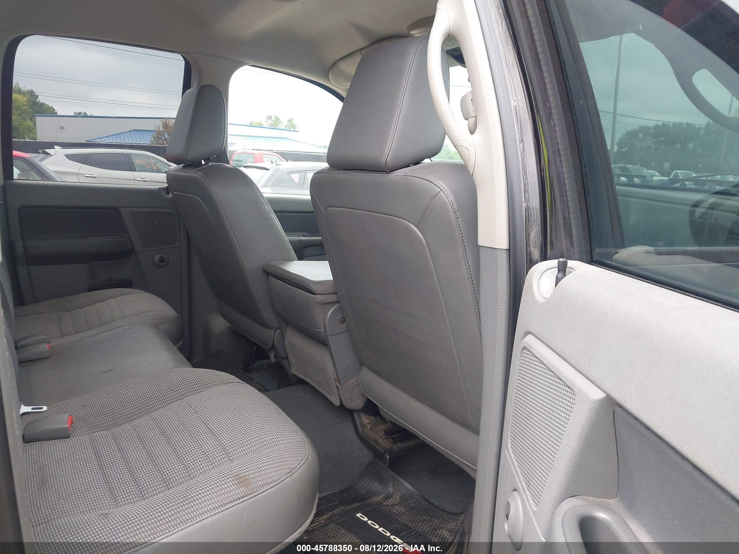 2008 Dodge Ram 1500 Slt Black vin: 1D7HU18N88S566314