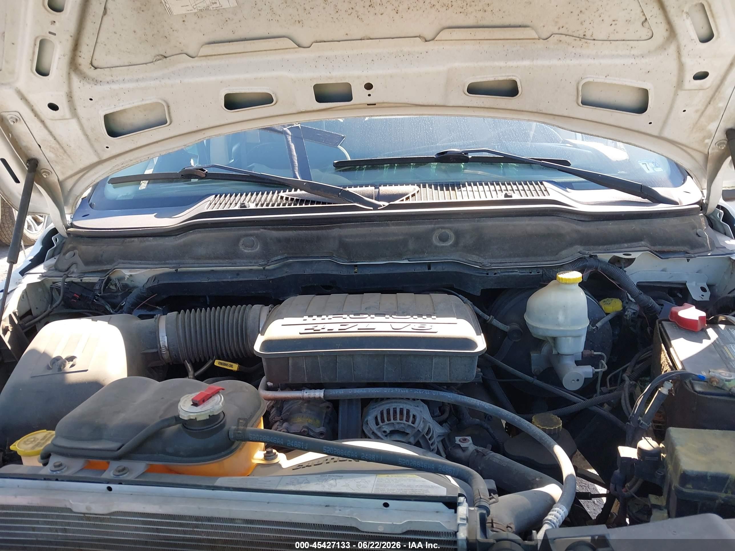 2003 Dodge Ram 1500 Slt/laramie/st Белый vin: 1D7HU18N93J674312