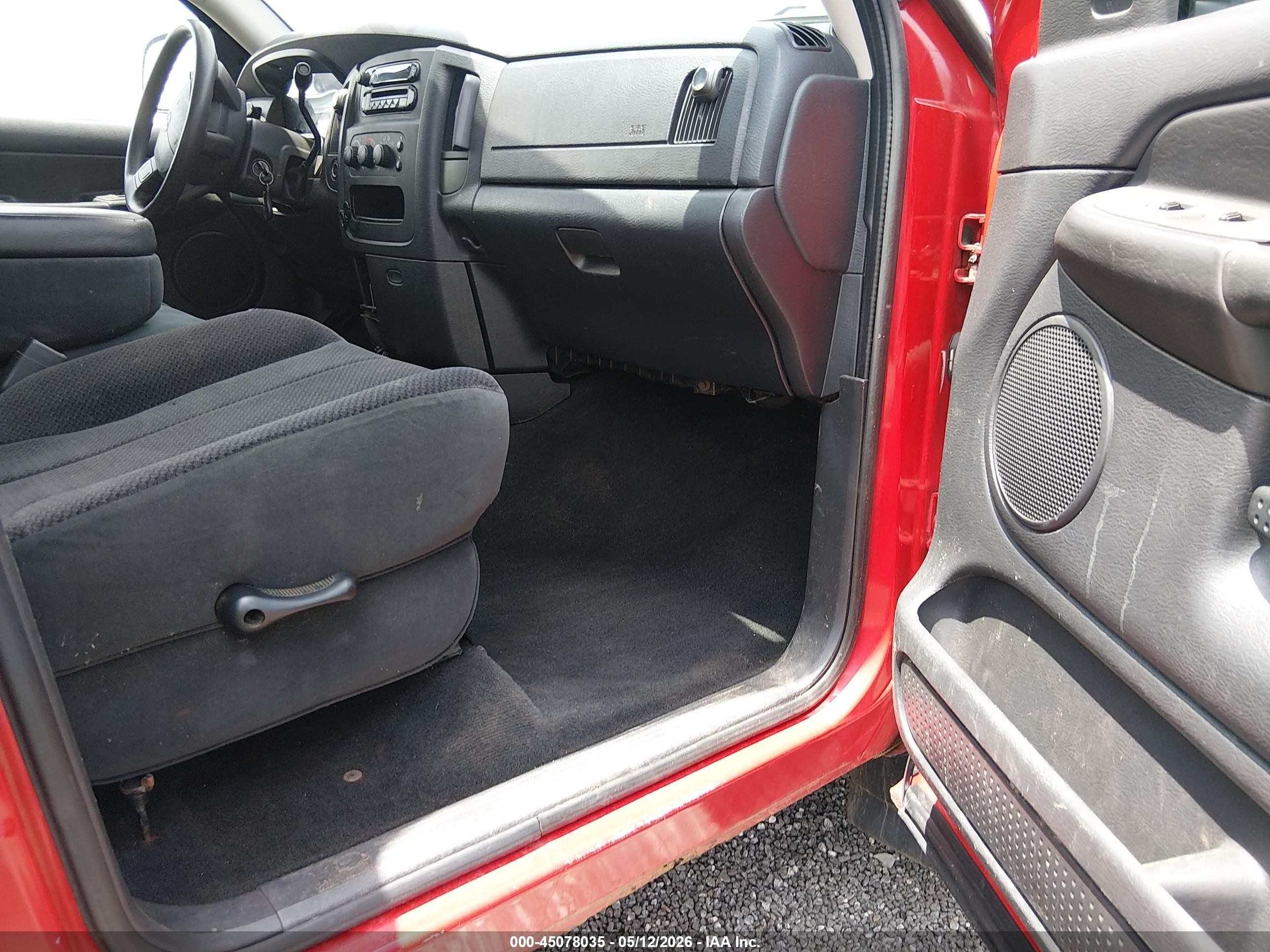 2005 Dodge Ram 1500 Slt/laramie Красный vin: 1D7HU18N95S341167