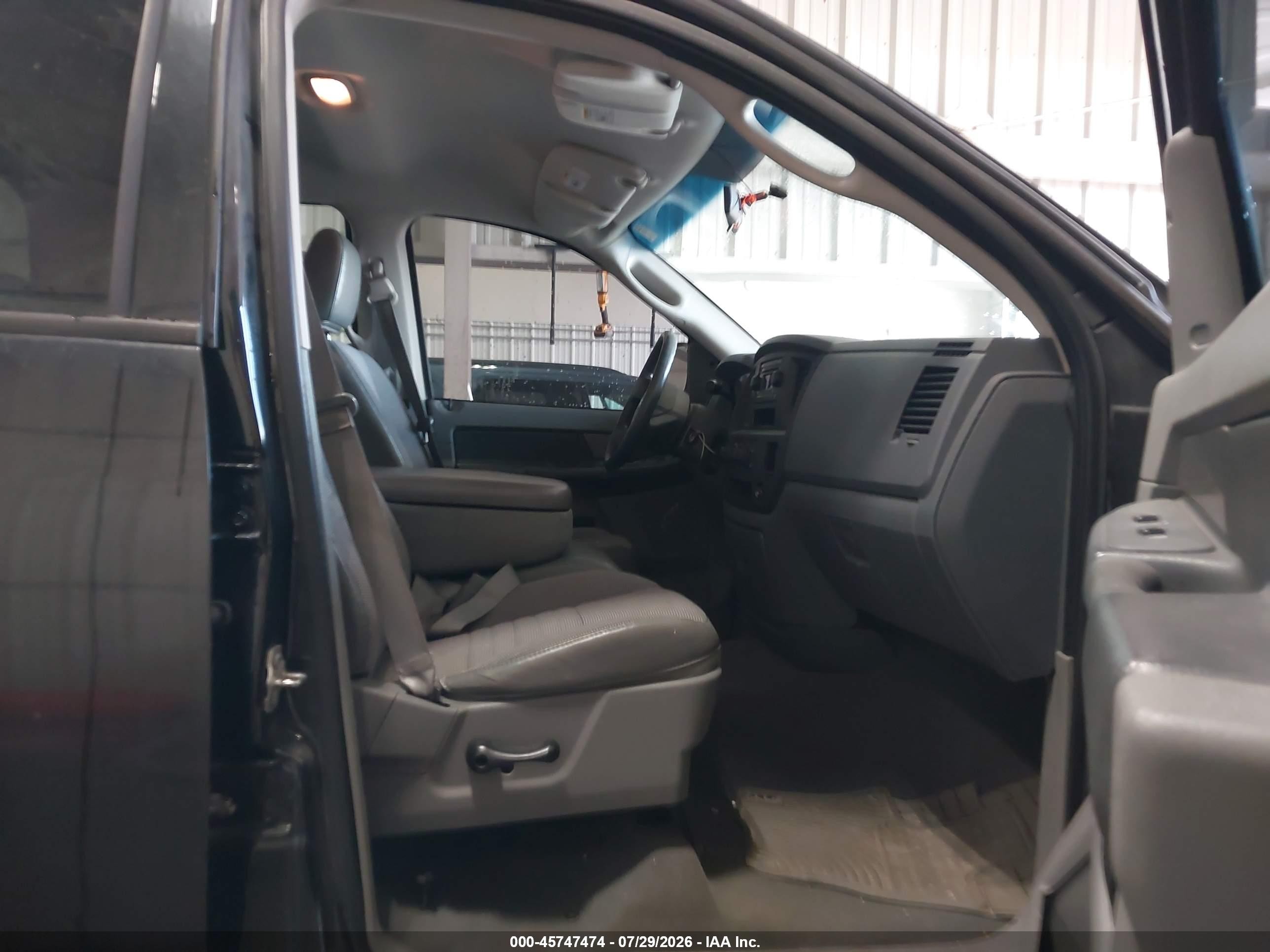 2008 Dodge Ram 1500 St/sxt Black vin: 1D7HU18N98J230239