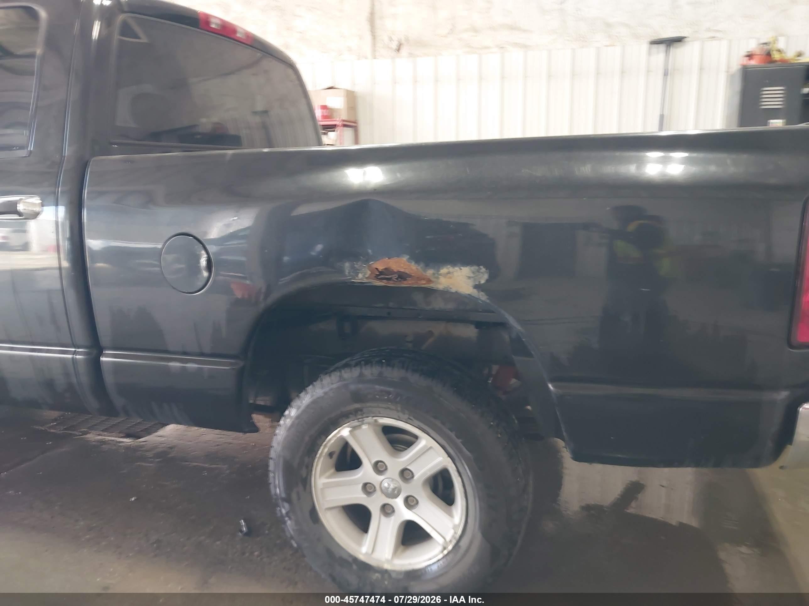 2008 Dodge Ram 1500 St/sxt Black vin: 1D7HU18N98J230239