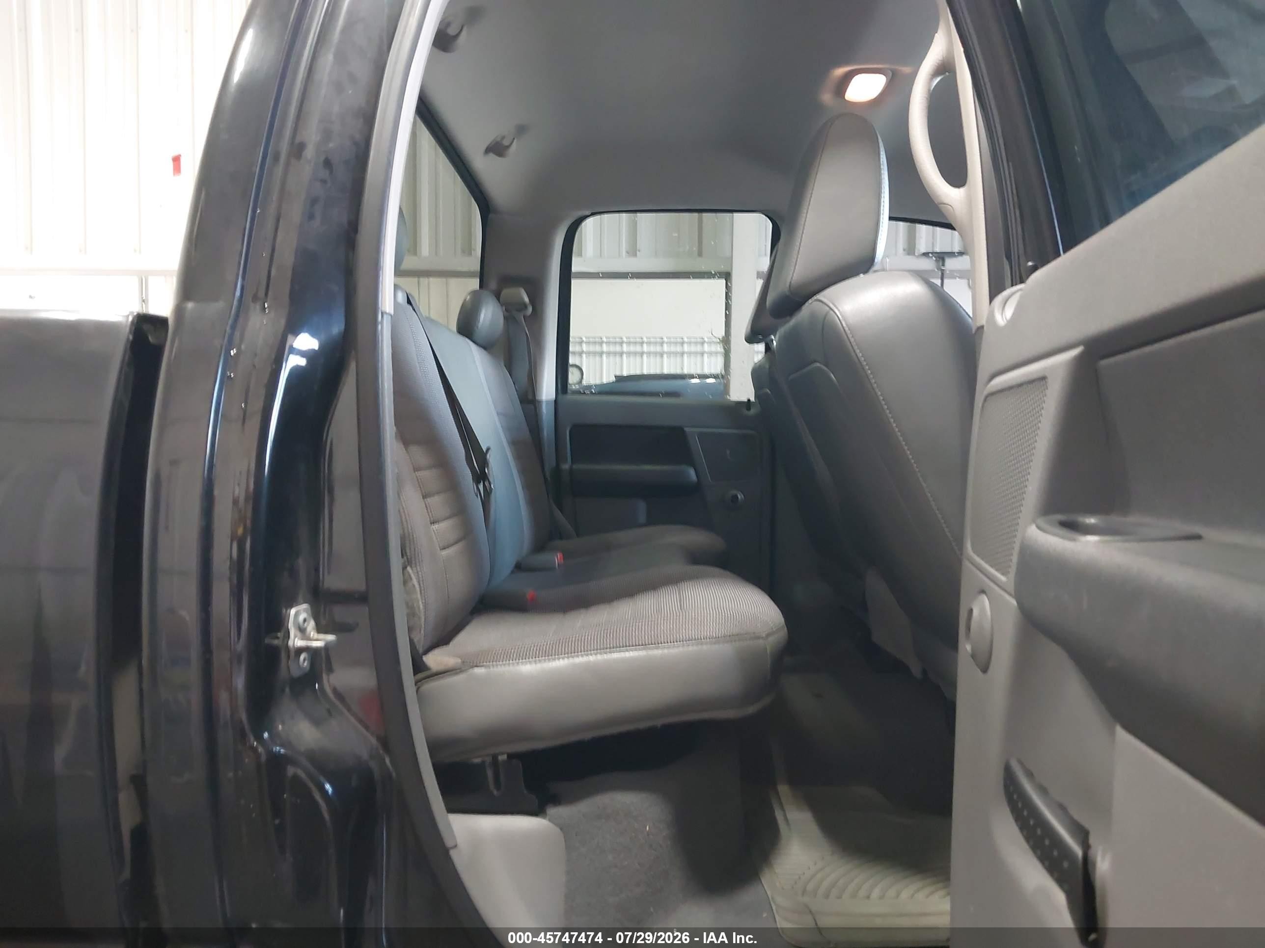 2008 Dodge Ram 1500 St/sxt Black vin: 1D7HU18N98J230239