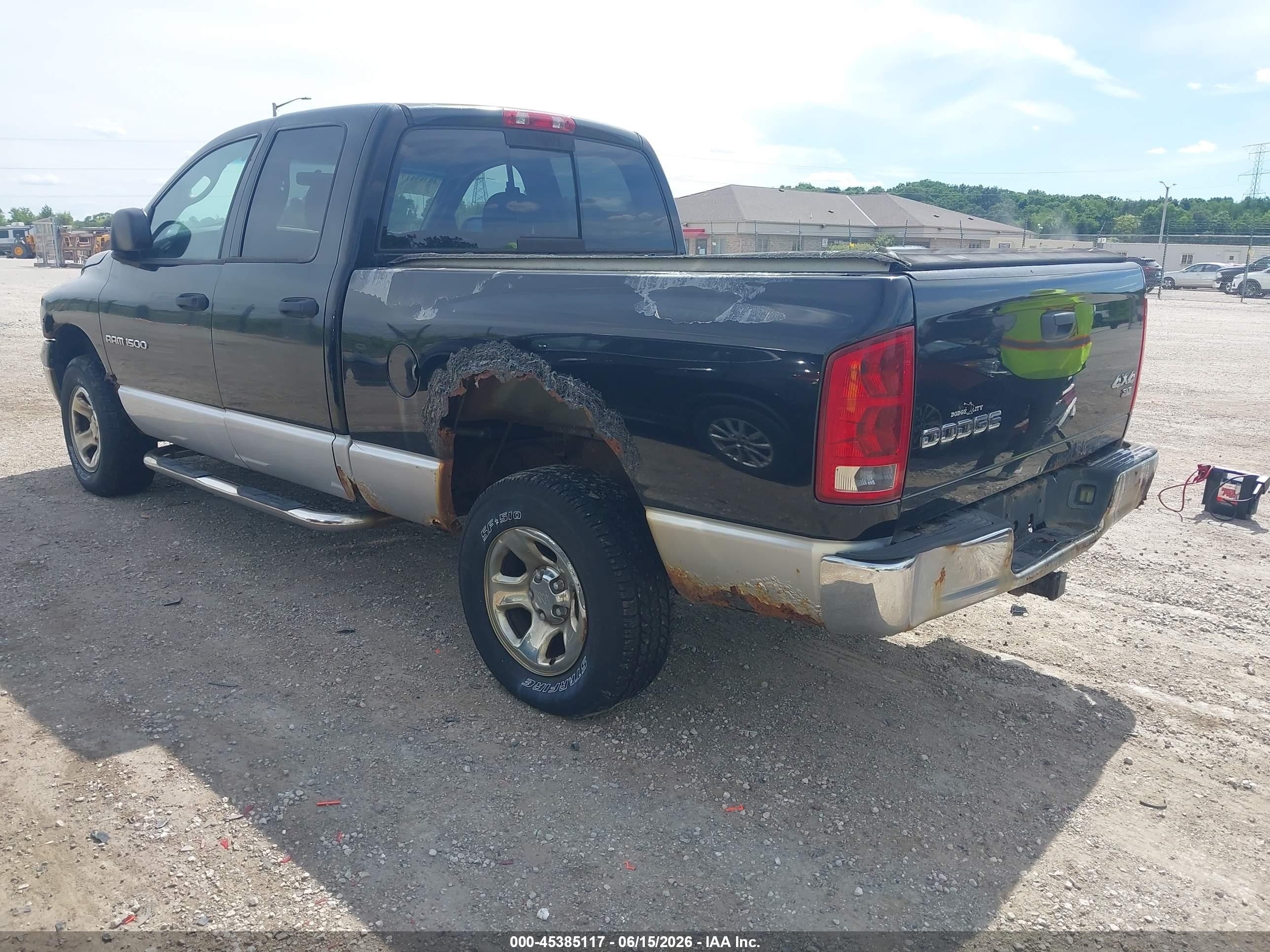 2003 Dodge Ram 1500 Slt/laramie/st Black vin: 1D7HU18NX3S200069