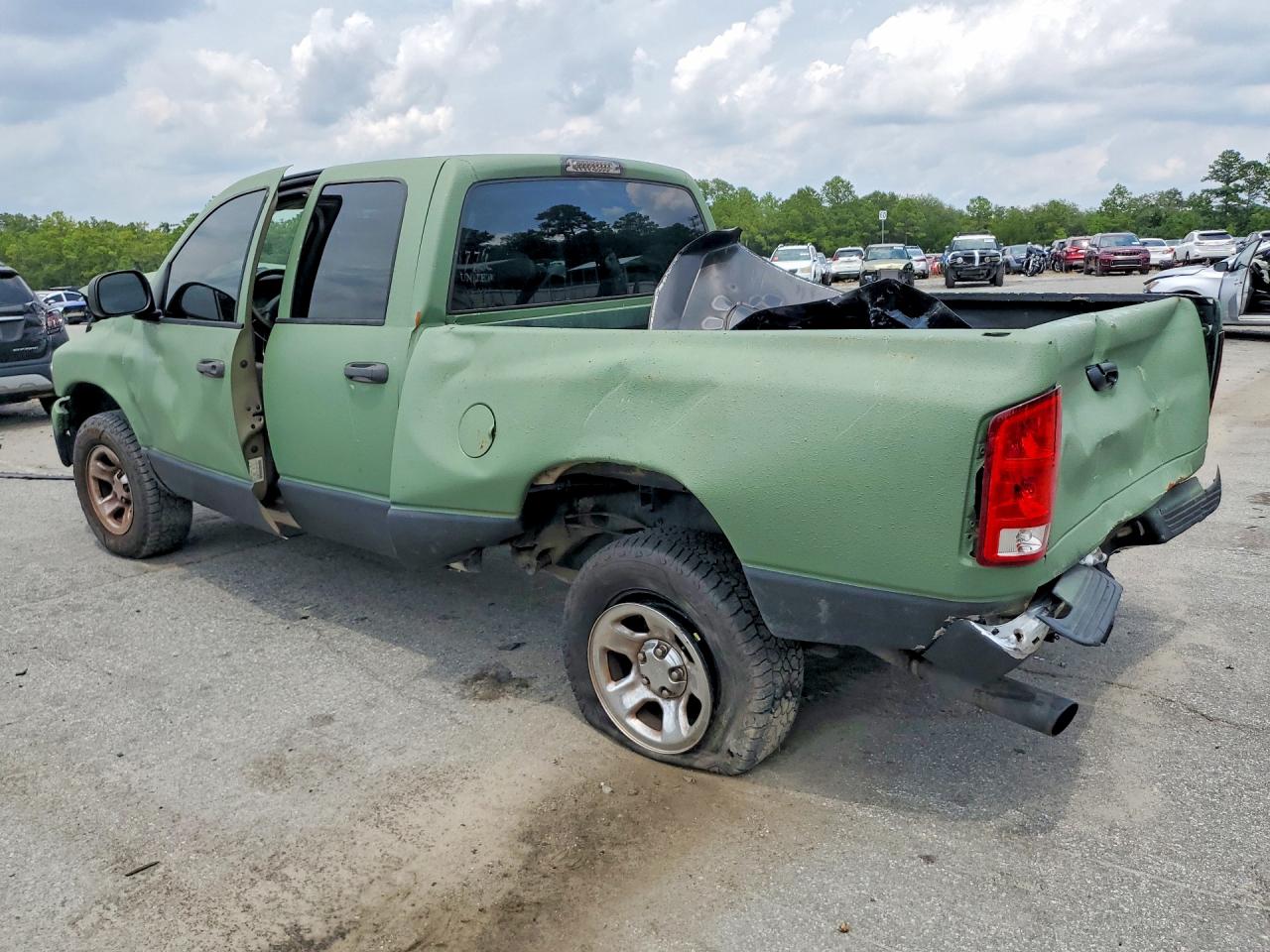 2005 Dodge Ram 1500 St Green vin: 1D7HU18NX5S268519